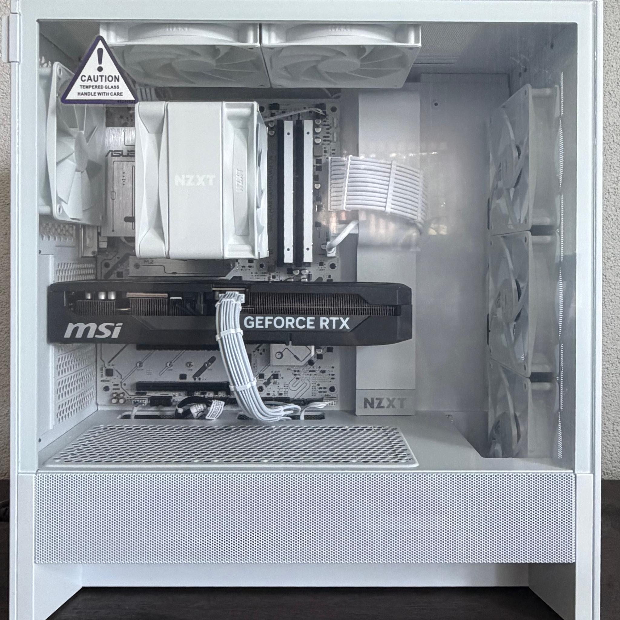❄️ Project Snowstorm ❄️ | RTX 5070 Ti | Ryzen 7 7800X3D | 32GB DDR5-7000 | 📶 Wi-Fi& Bluetooth Ready