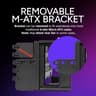 Cooler Master Vertical GPU Holder Kit V3 for E-ATX ATX mATX PC Case & PCI-E 4.0 Devices Black