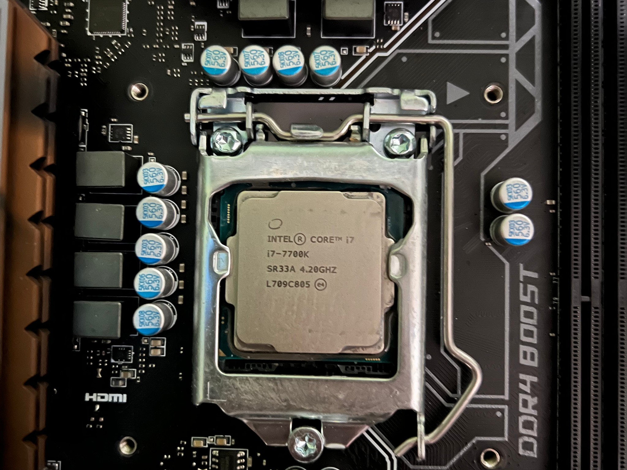 I7 7700K + MSI Z270 PC Mate