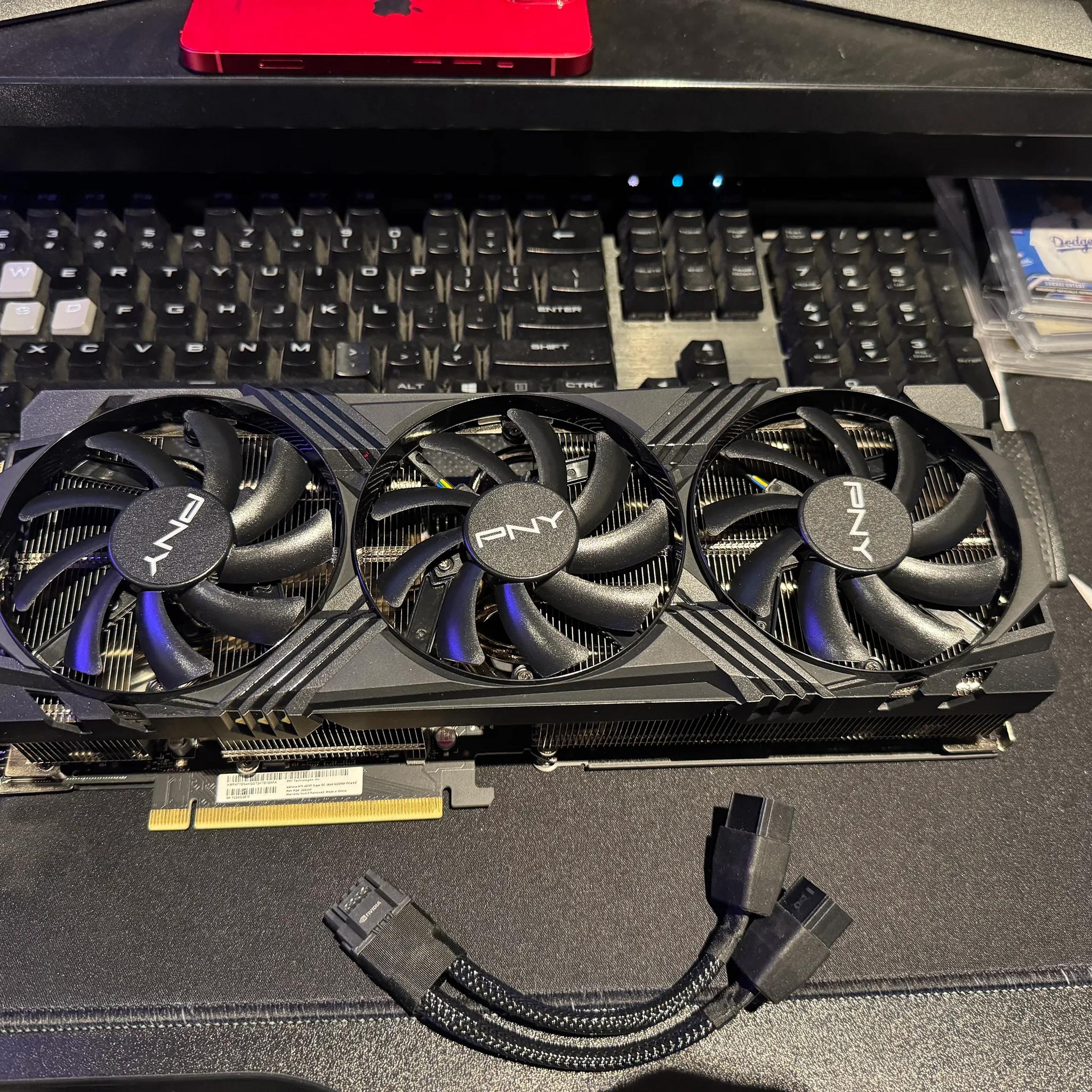 PNY GeForce RTX 4070 Ti SUPER 16GB VERTO Overclocked Triple Fan
