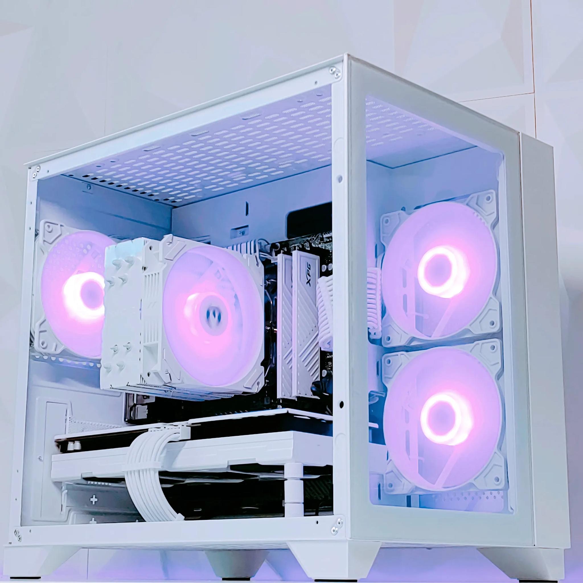 🤍🏔️Alaska🏔️❄️Gaming PC❄️AMD RX VEGA 56 8GB❄️AMD Ryzen 7 1700 8 core❄️16GB DDR4❄️500GB NVME SSD