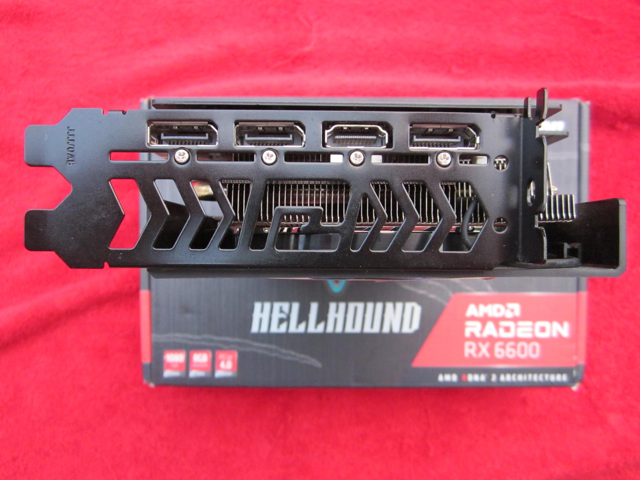 PowerColor Hellhound AMD Radeon RX 6600 8GB GDDR6 Graphics Card