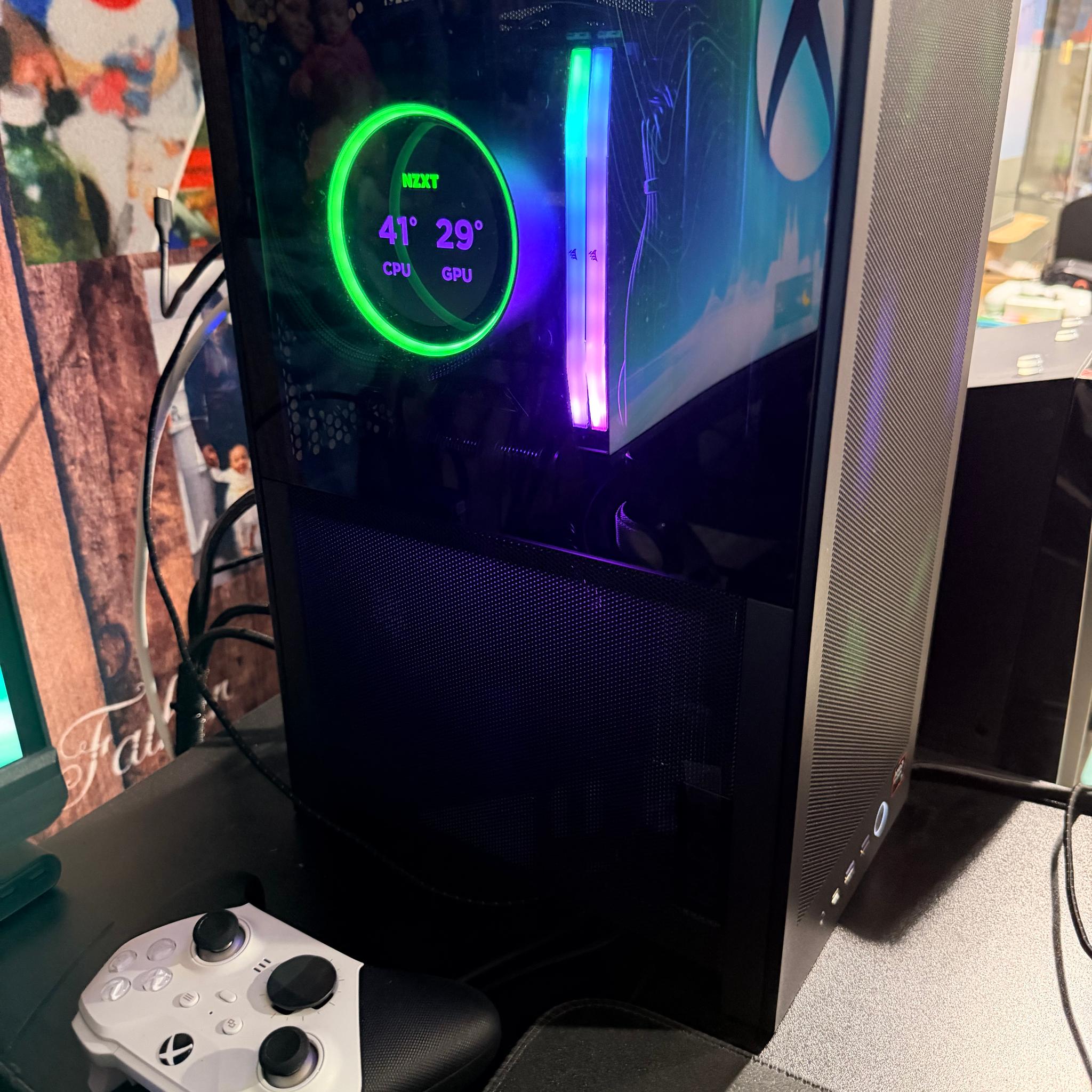 Radeon RX 9070 XT Custom Gaming PC - Ryzen 7 9800X3D, 32GB RAM, 4TB NVMe SSD