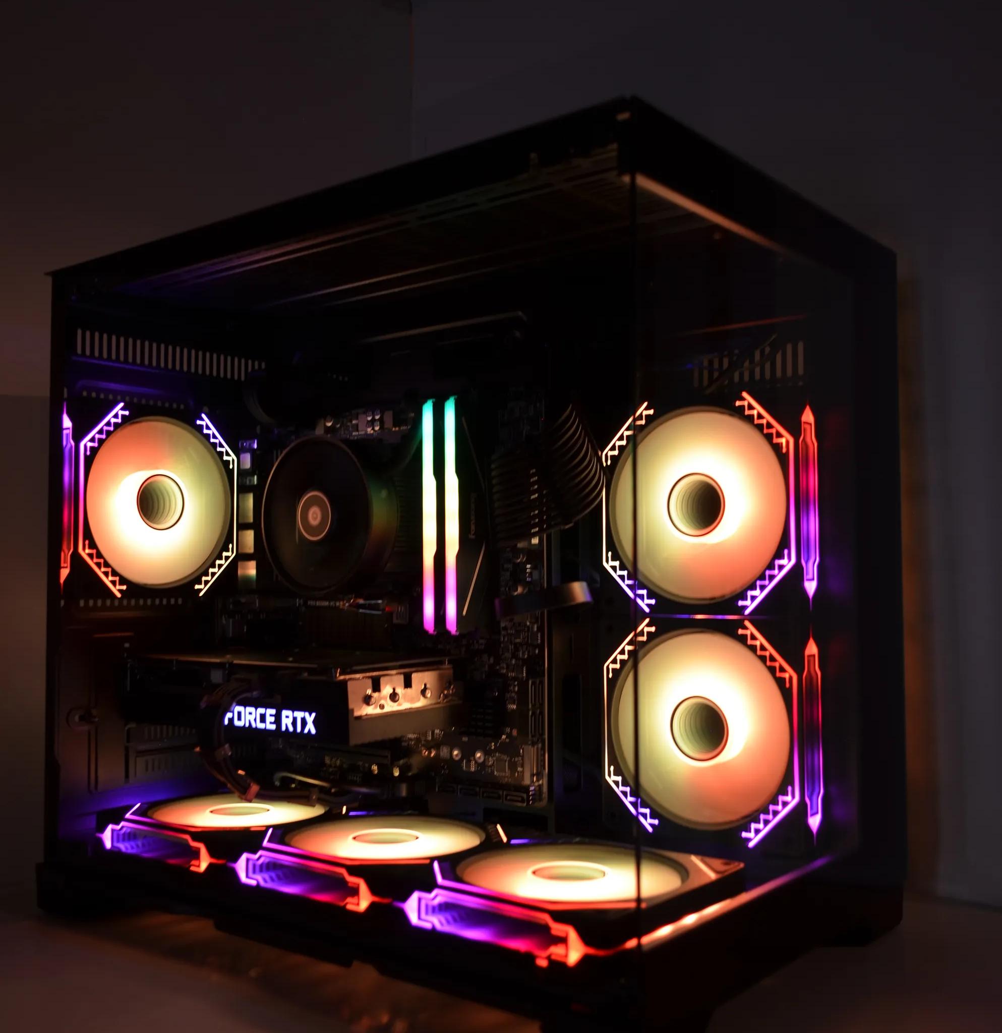 👾Dark knight⚔️ RTX 3060Ti - Ryzen 5 5500 - 1tb NVMe SSd - 16gb 3600Mhz RAM