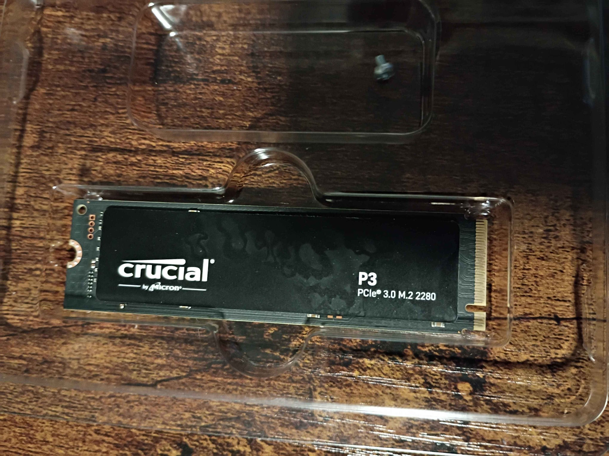 Crucial P3 PCIe Gen3 NVMe 500GB SSD