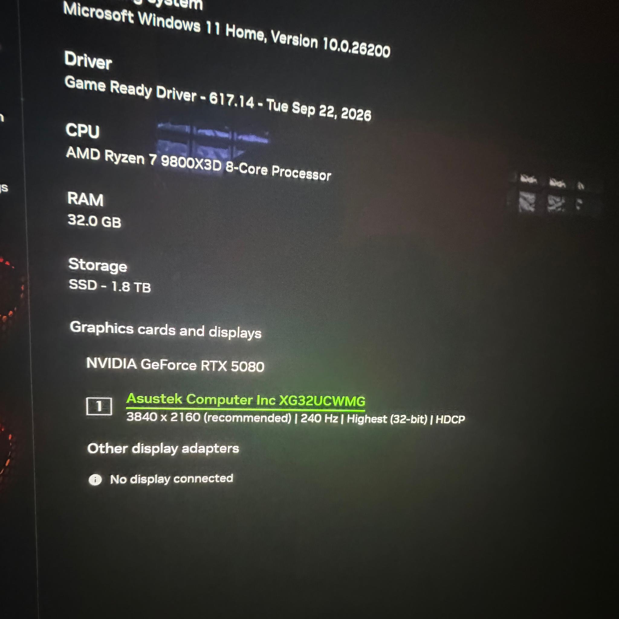 PNY  5080 Custom Gaming PC - Ryzen 7 9800X3D