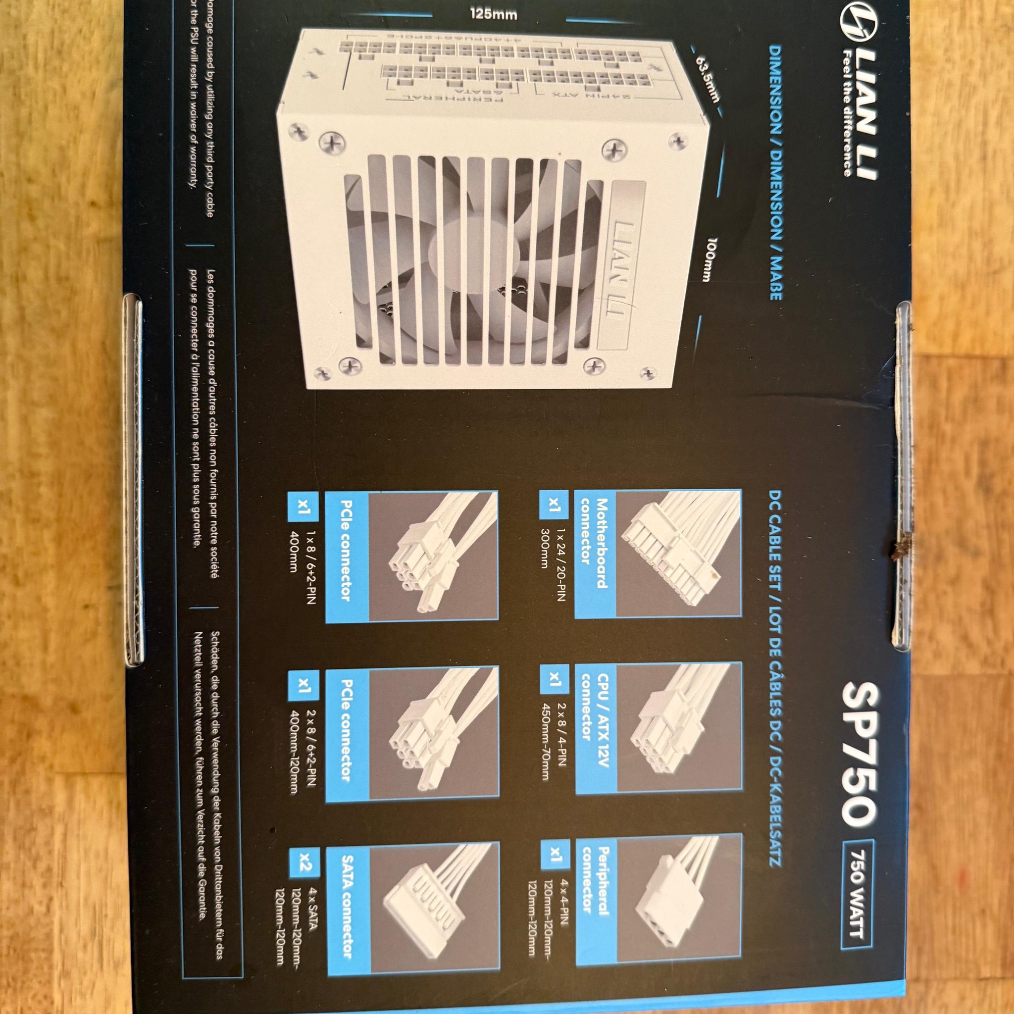 NO CASE | RX 9070 XT | Ryzen 7 9800X3D | 32GB DDR5 | 2TB SSD | 750W Gold PSU |