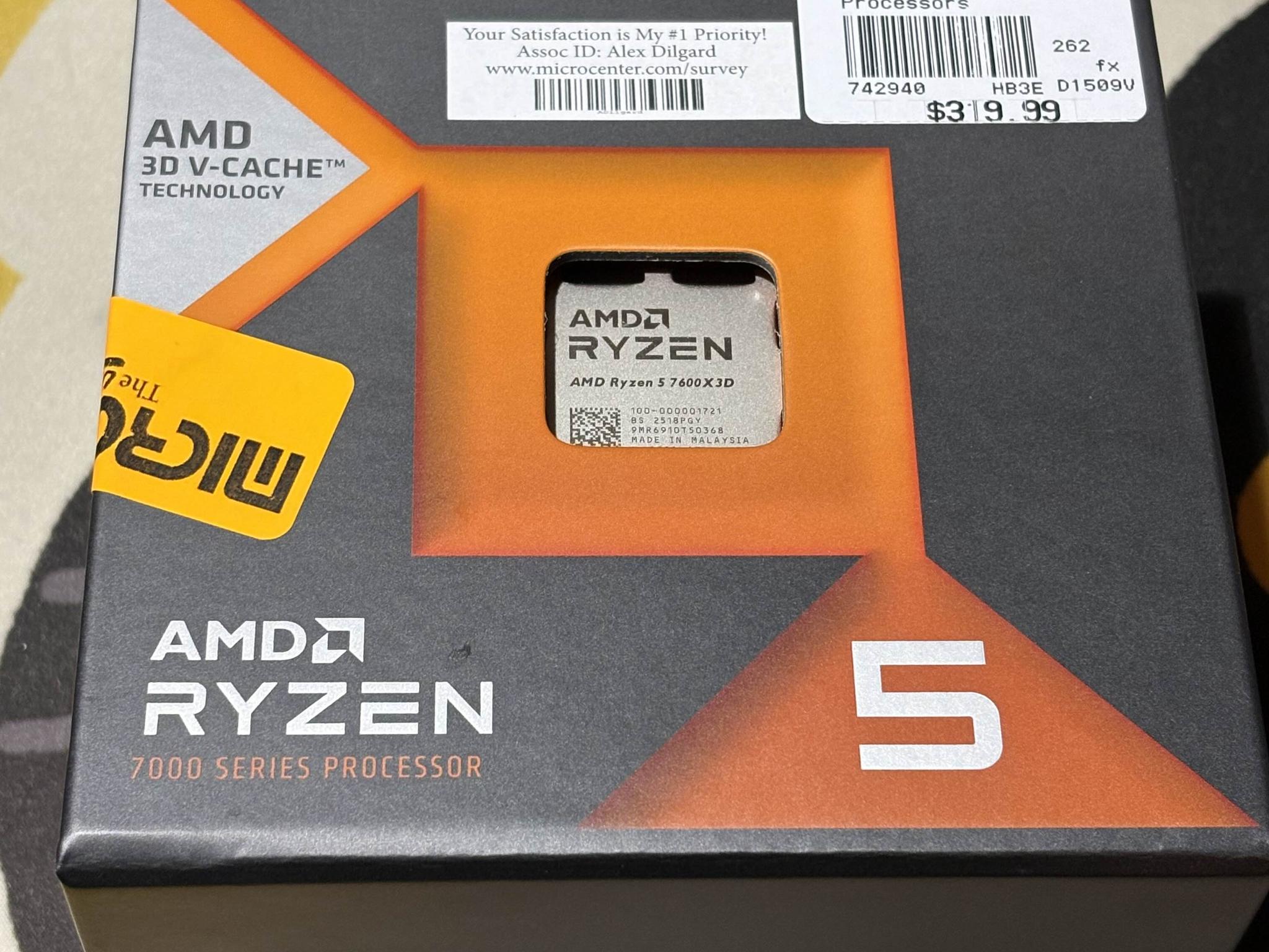 ASUS TUF B650E-E WIFI + Ryzen 5 7600X3D + 32GB DDR5-6000 (NEW)