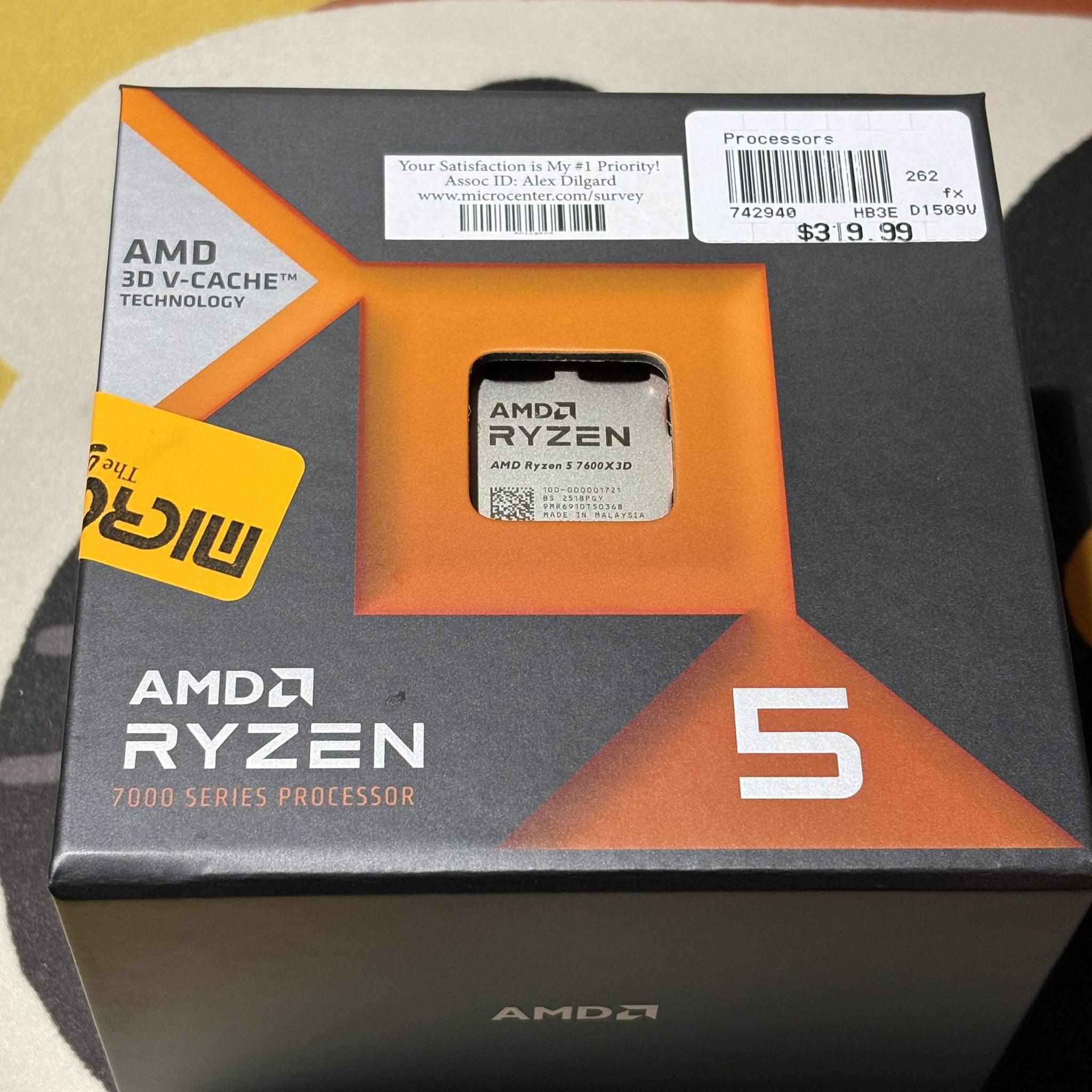 ASUS TUF B650E-E WIFI + Ryzen 5 7600X3D + 32GB DDR5-6000 (NEW)