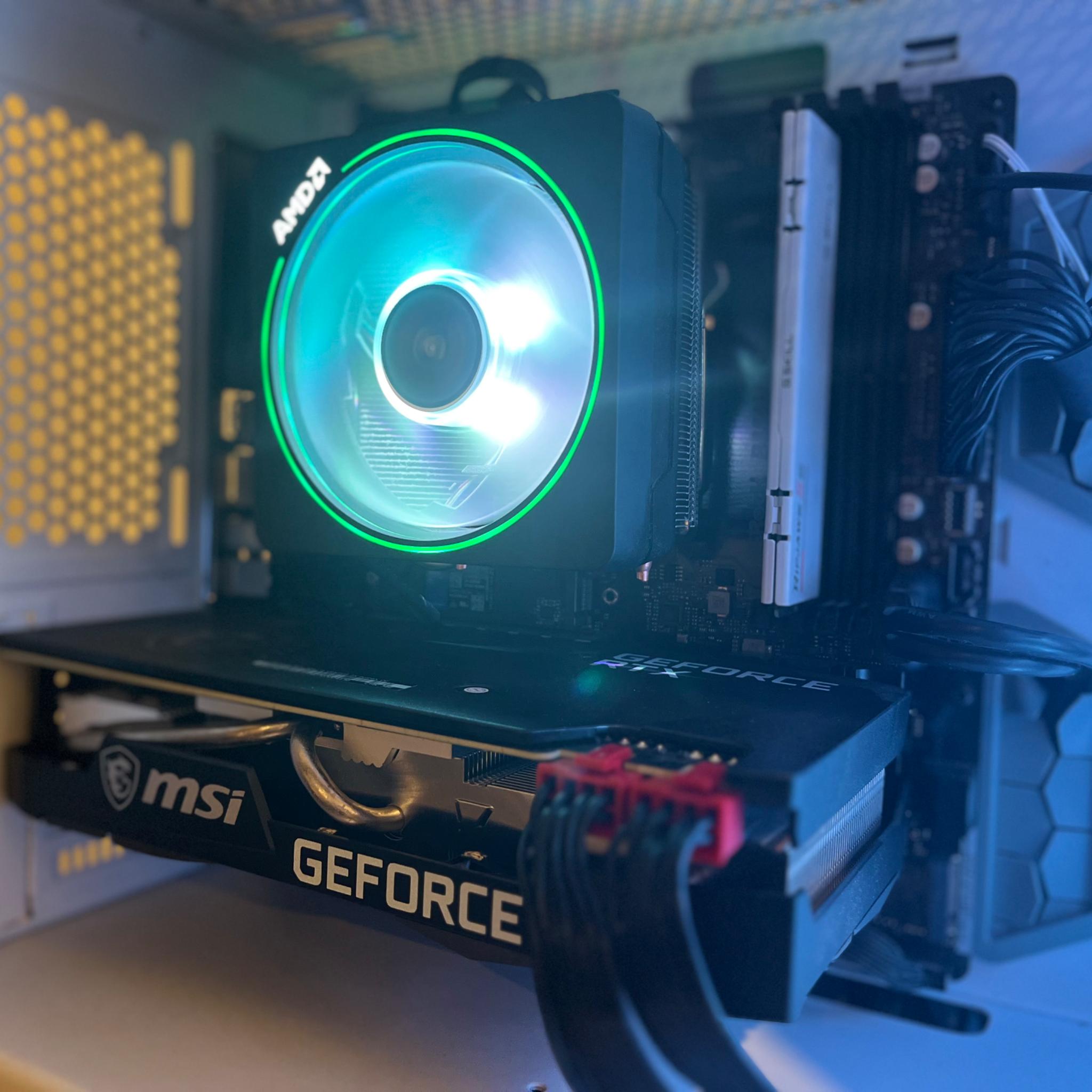 Ryzen 7 7700 | RTX 3060 Ti  |1080/1440p BEAST ⚪️🐺Gaming/Creator Pc