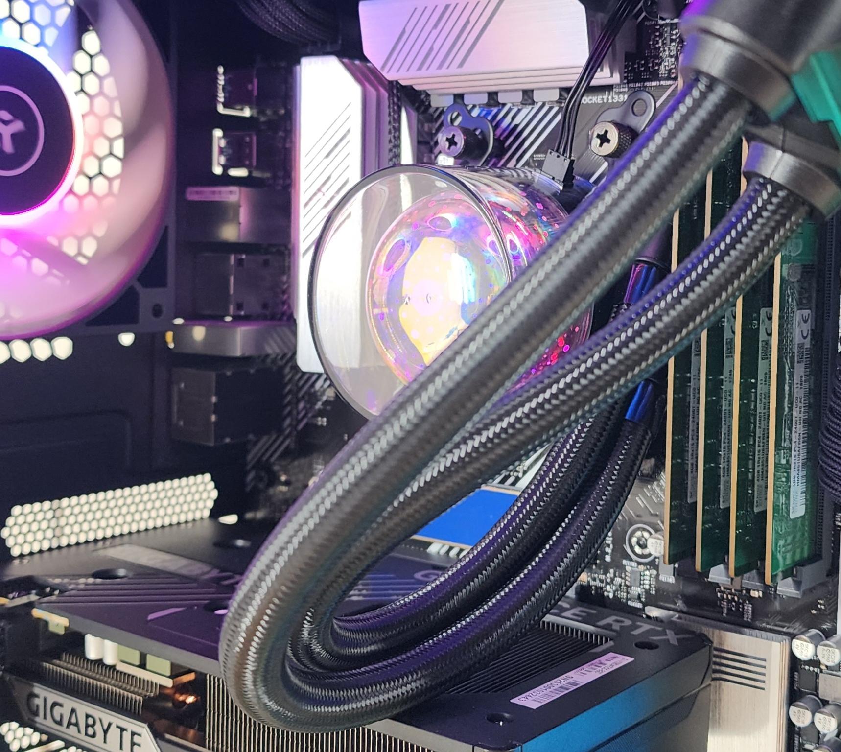 Gaming PC Ryzen 7 5700X 16GB RAM 1TB SSD RTX 5060  8GB Windows 11 Computer