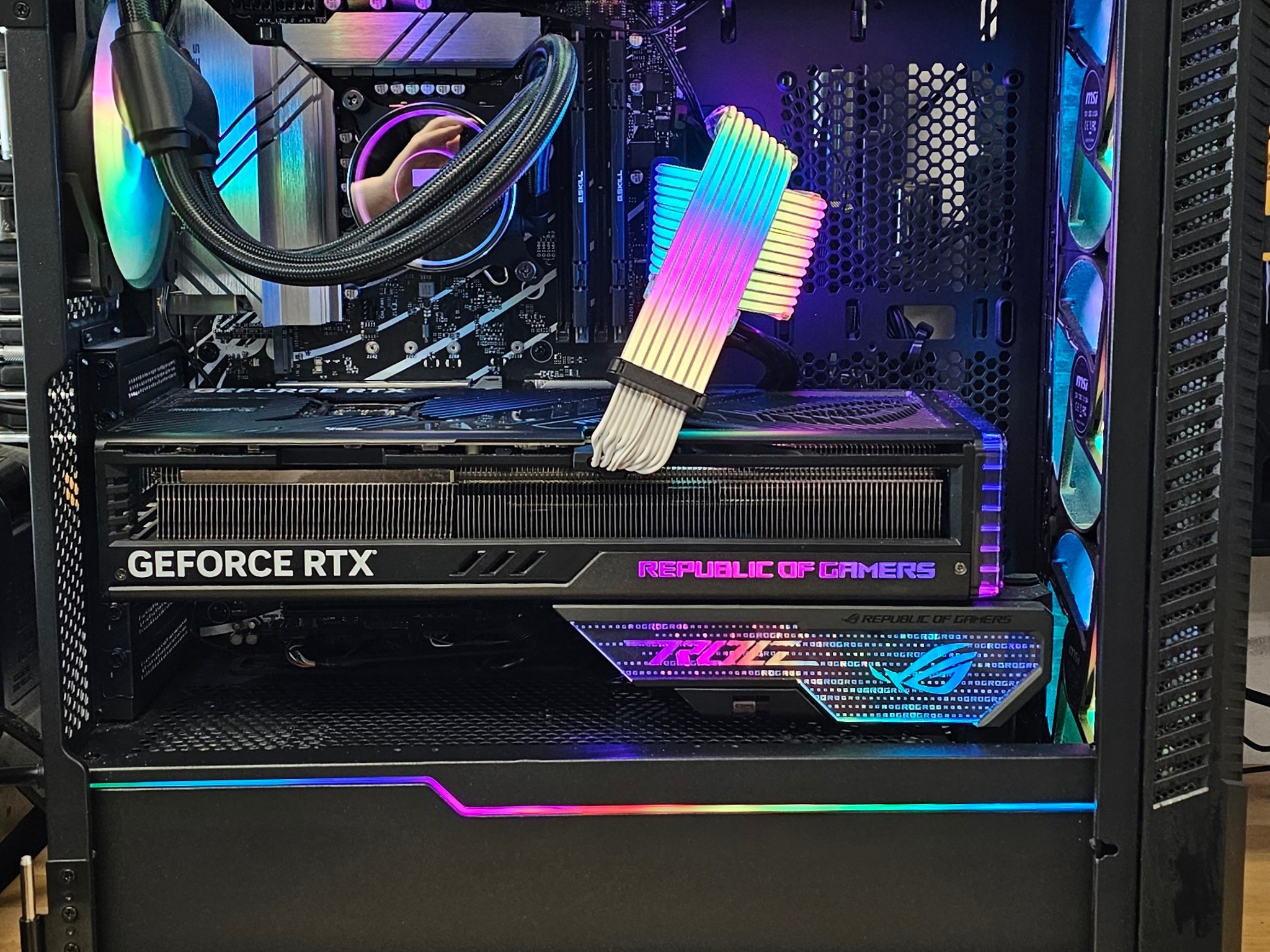 MSI MPG ATX PC Case with RGB Fans