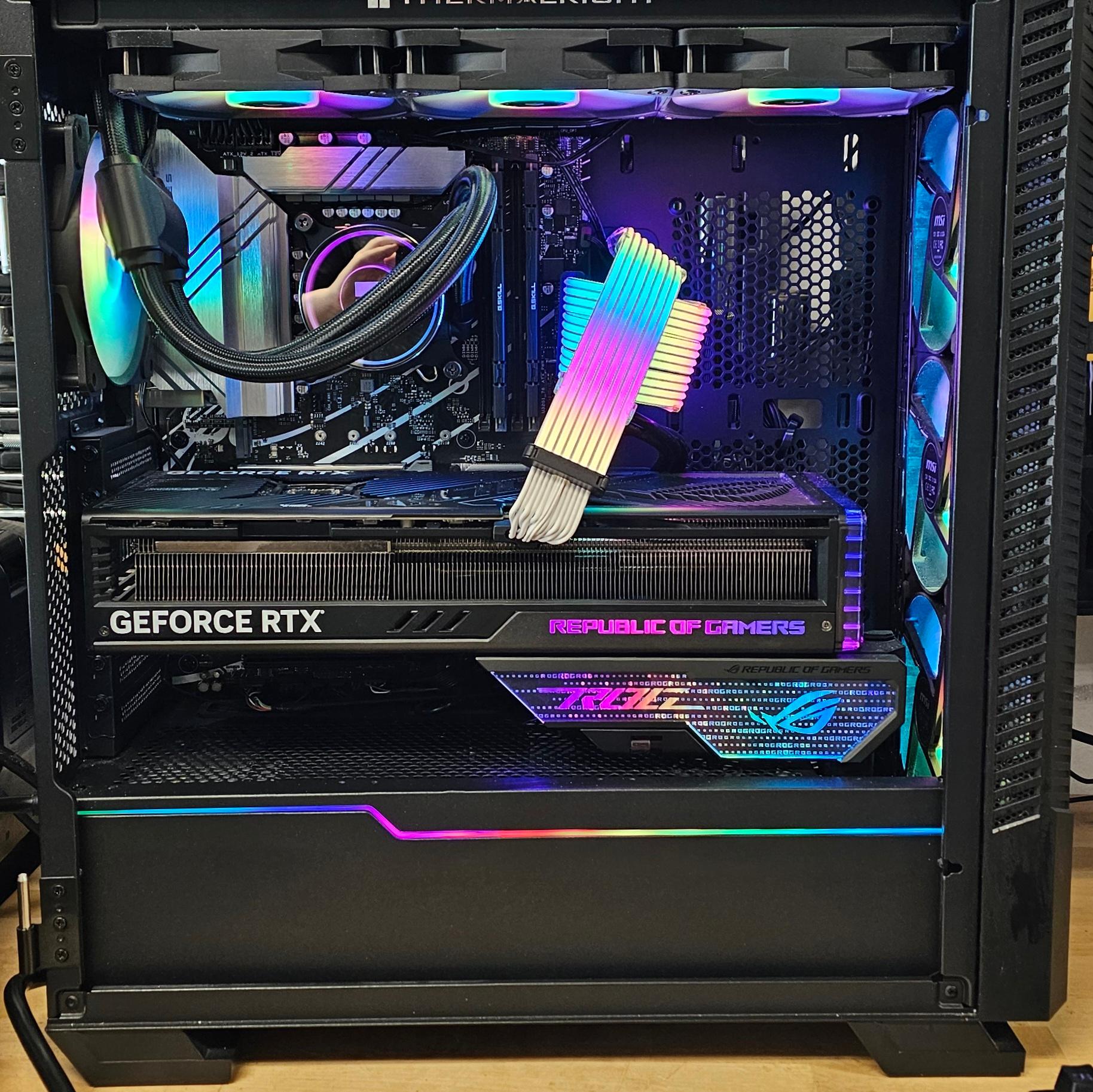 MSI MPG ATX PC Case with RGB Fans