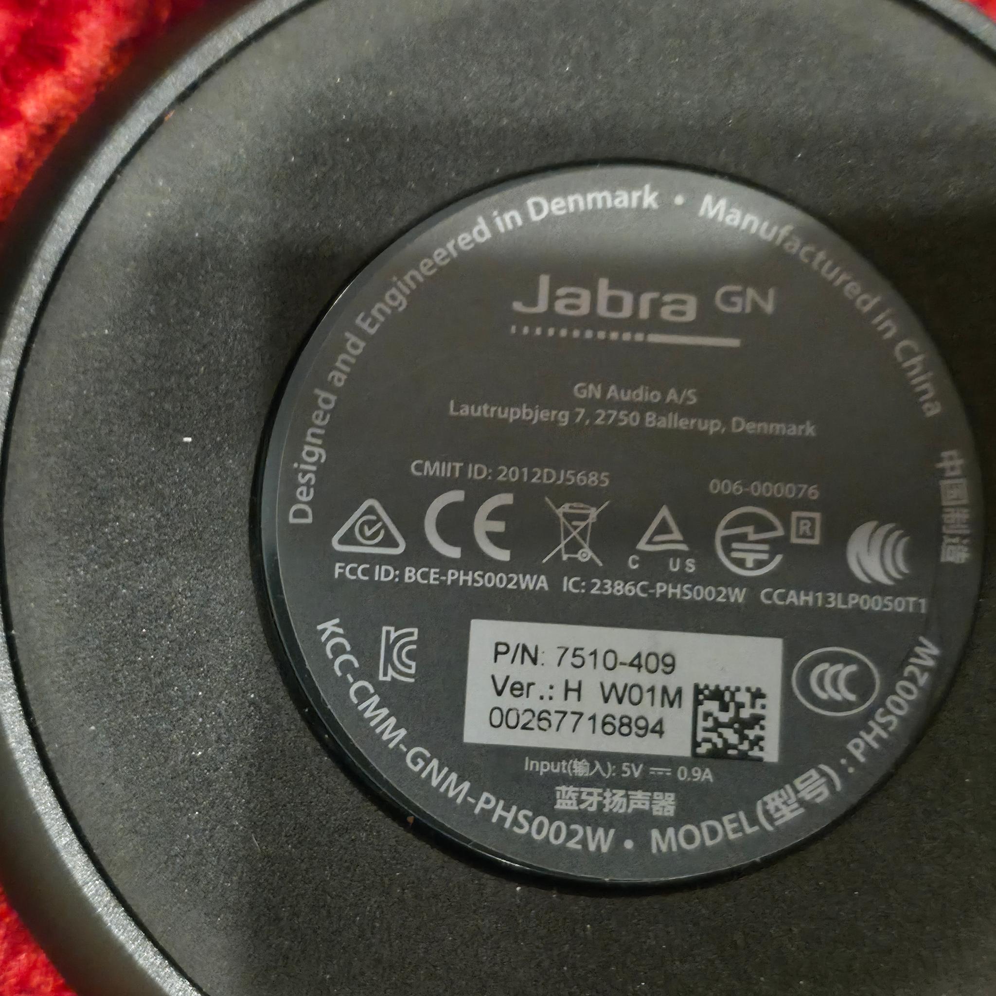 Jabra Speak 510 UC Wireless Bluetooth Speakerphone