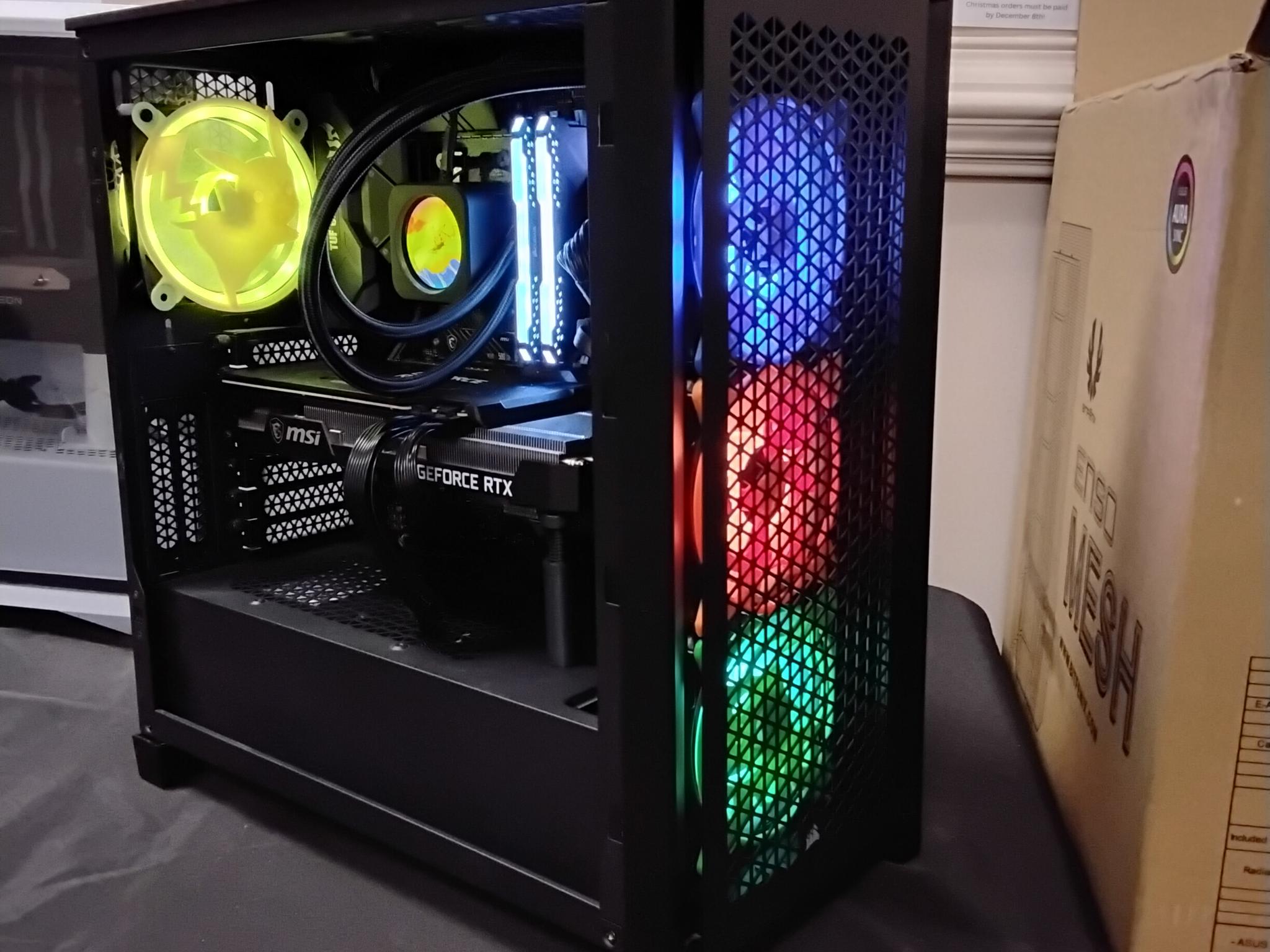 Pokemon themed Gaming PC | Ryzen 7 5700 | MSI 3070 VENTUS 3X OC | 32GB's of RAM | 500GB + 1TB NVME |