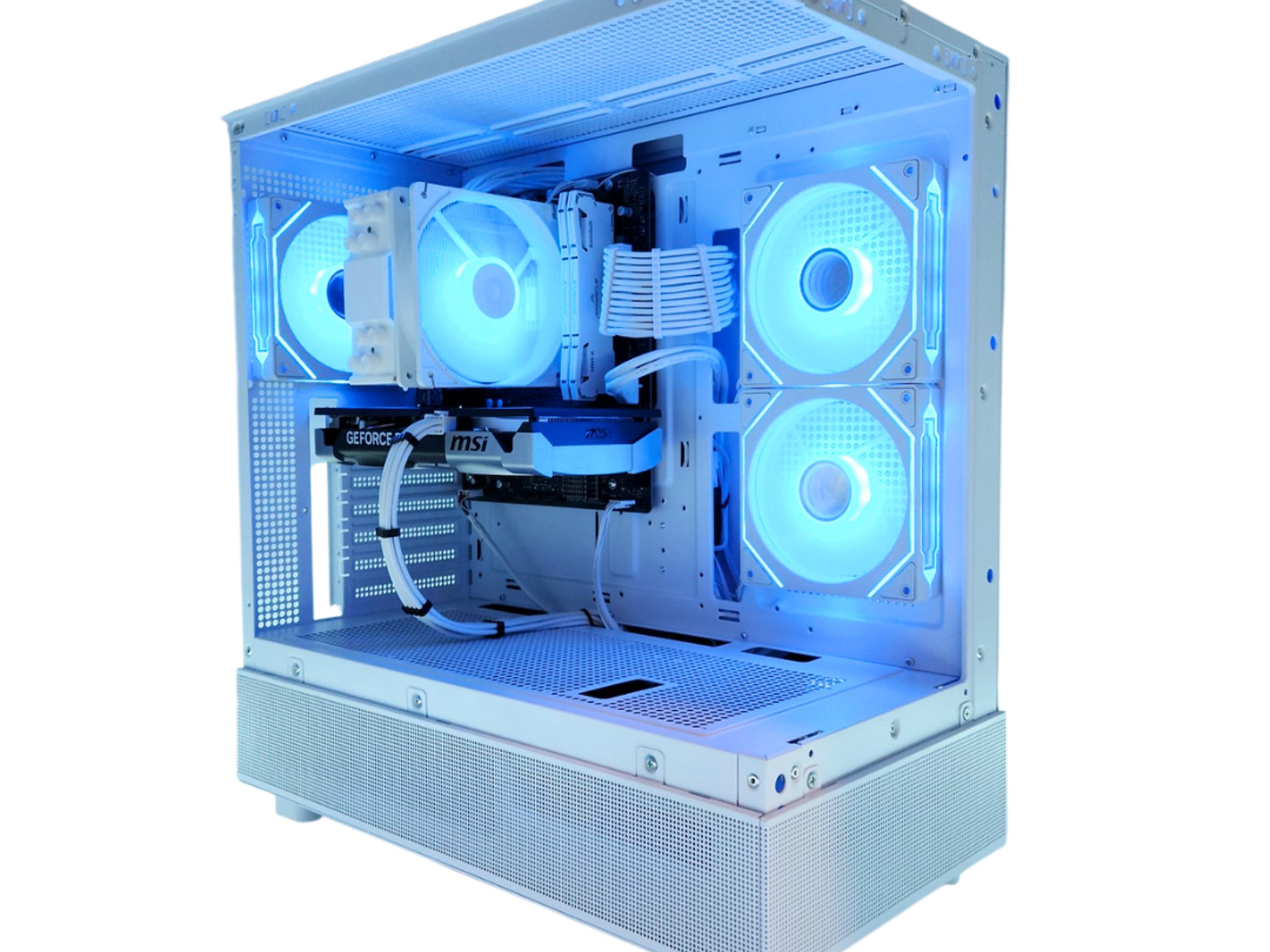 🥷Katana🗡: RTX 5060 TI | Ryzen 5800XT | 32GB DDR4 RAM | 1TB SSD | 4 RGB Fans | White Gaming PC