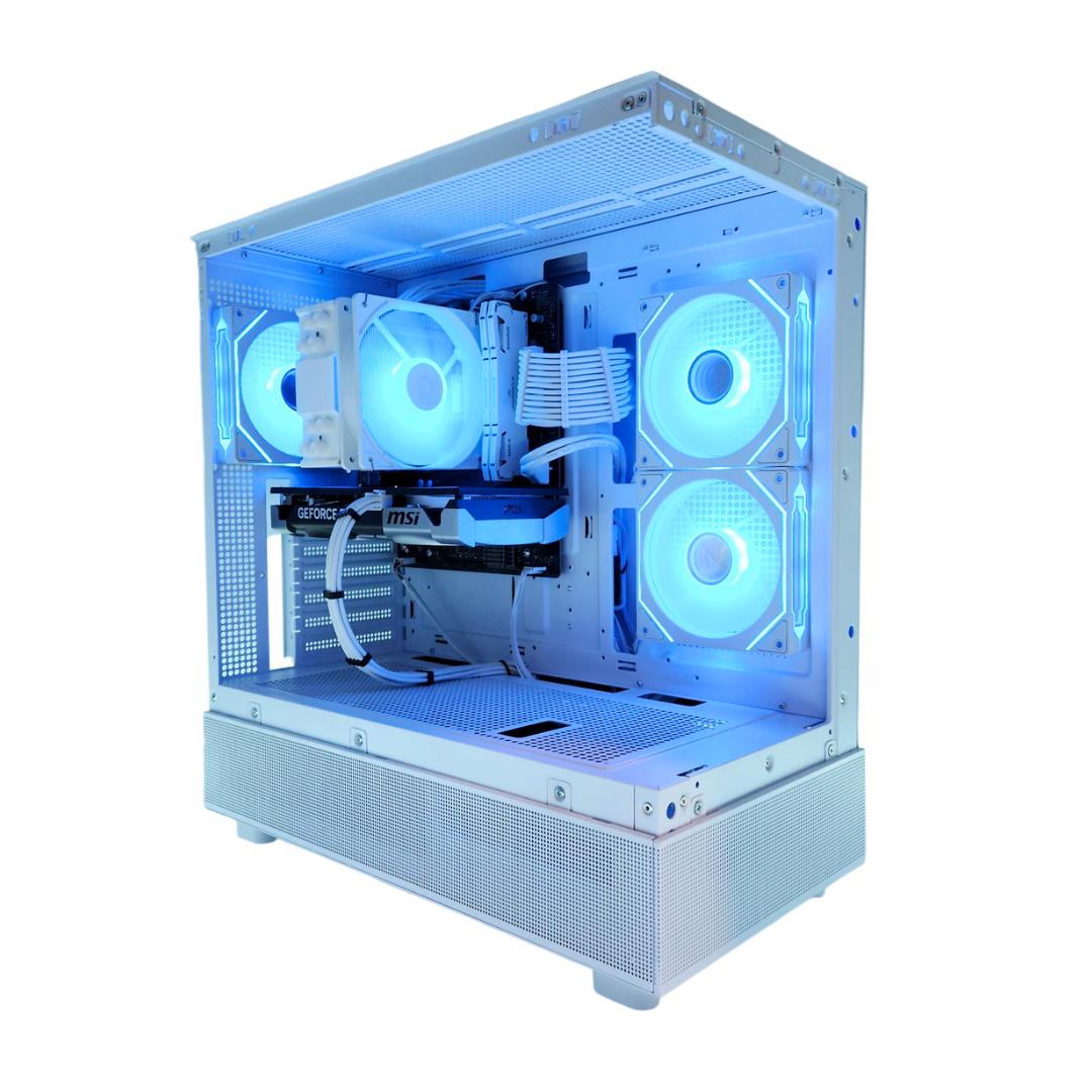 🥷Katana🗡: RTX 5060 TI | Ryzen 5800XT | 32GB DDR4 RAM | 1TB SSD | 4 RGB Fans | White Gaming PC