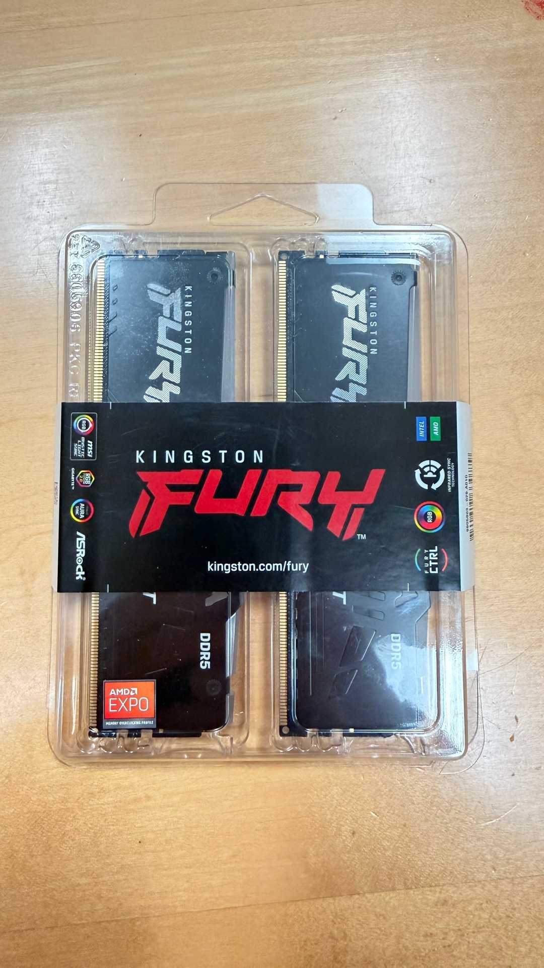 KINGSTON KF556C36BBEAK2-32 (2X16GB) 32GB TOTAL DDR5 5600MHZ FURY
