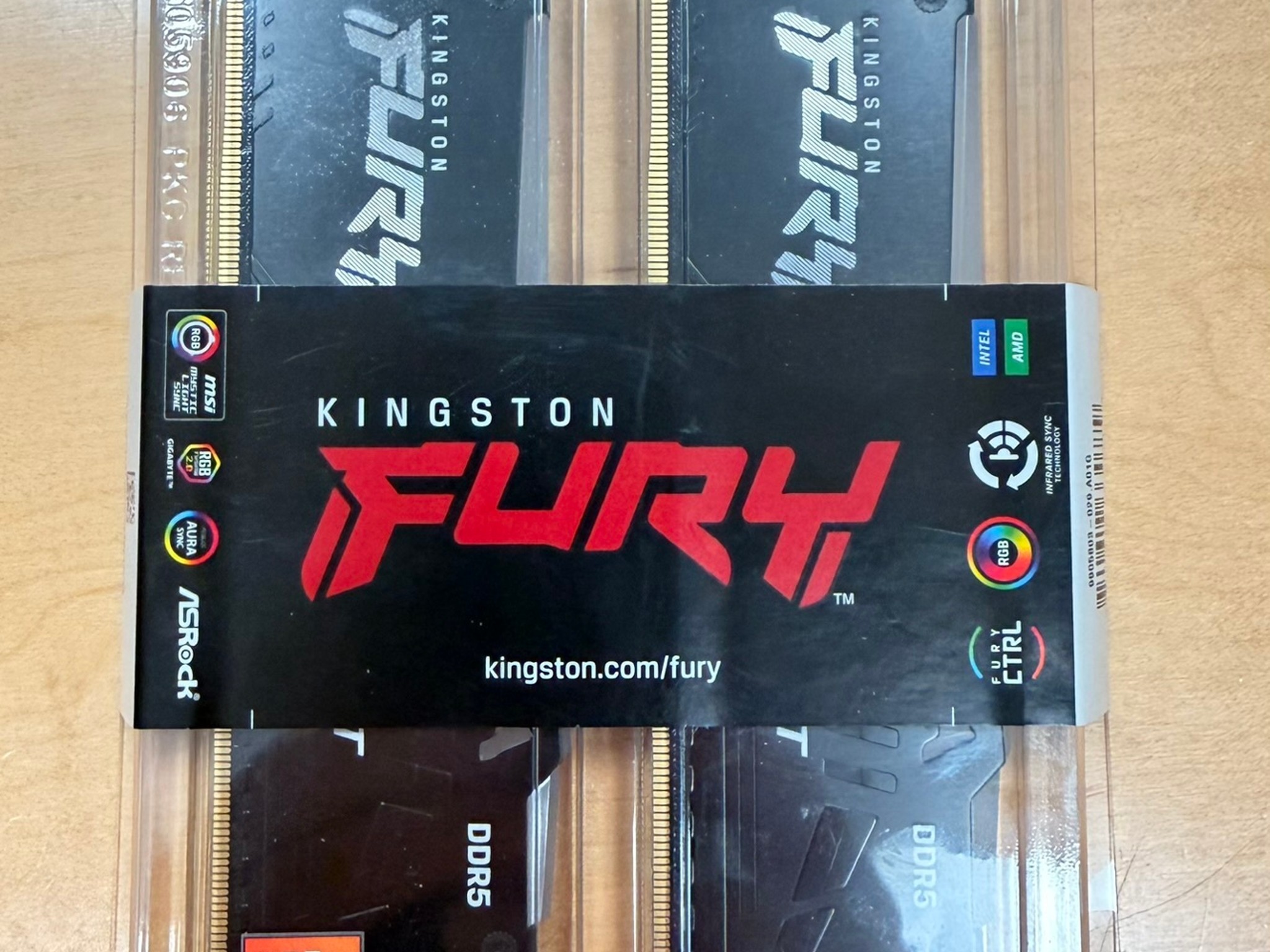 KINGSTON KF556C36BBEAK2-32 (2X16GB) 32GB TOTAL DDR5 5600MHZ FURY