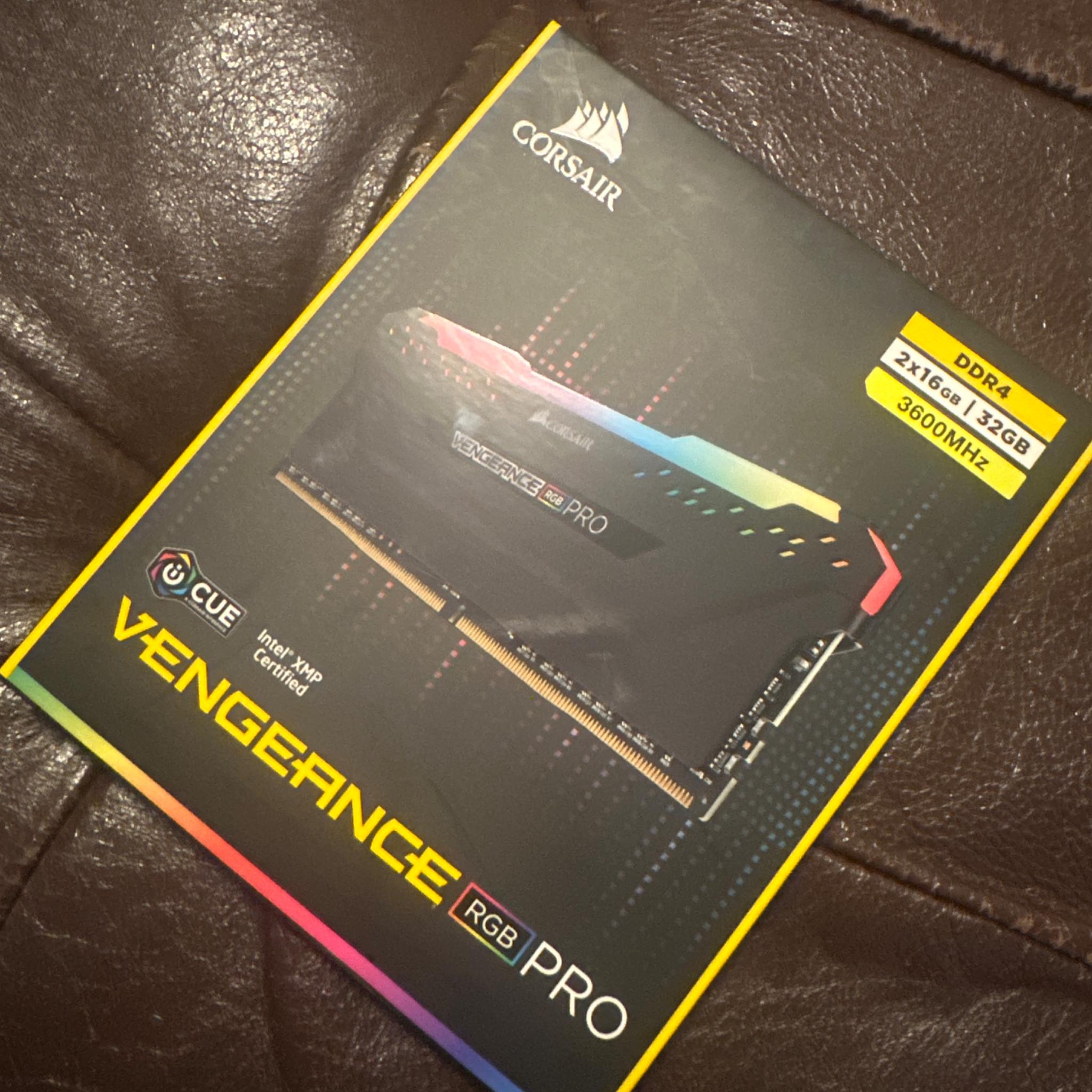 Corsair Vengeance RGB PRO 3600MHz DDR4 64GB