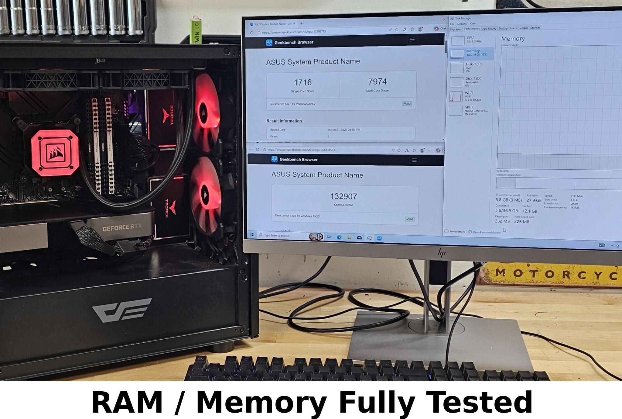 16GB DDR4 (2x8GB) CL16 3200MHz White Corsair Vengeance