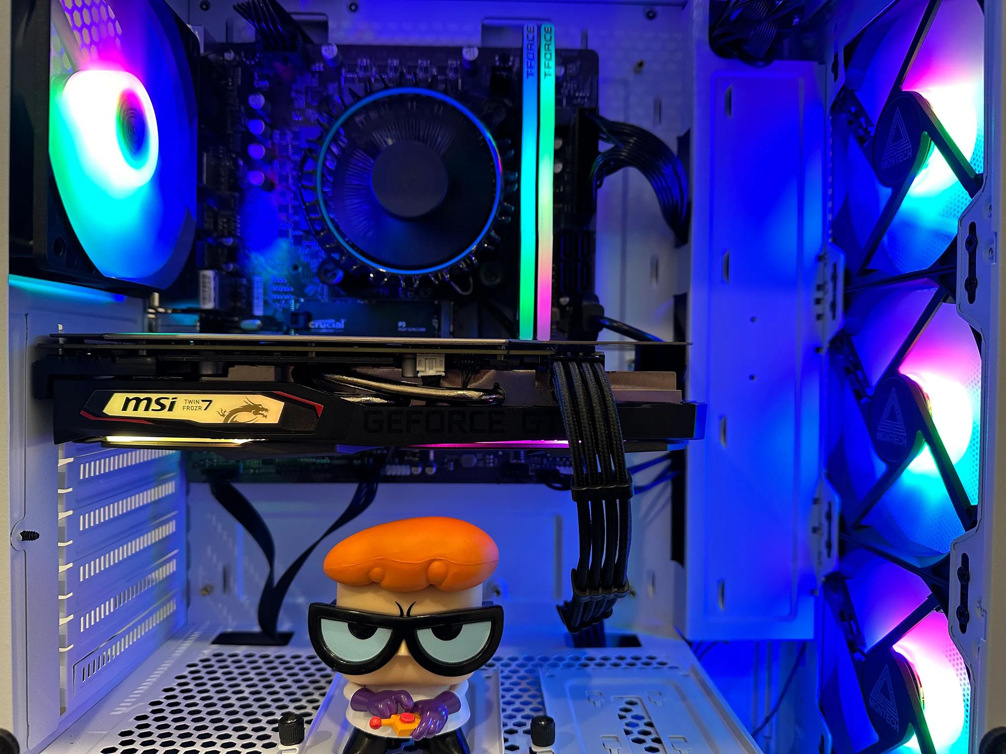 🕹⚗️Dexter || Gaming PC-Nvidia GTX 1660 TI 6GB-Intel Core 12100F 12TH GEN-16GB DDR4 RAM-512GB SSD
