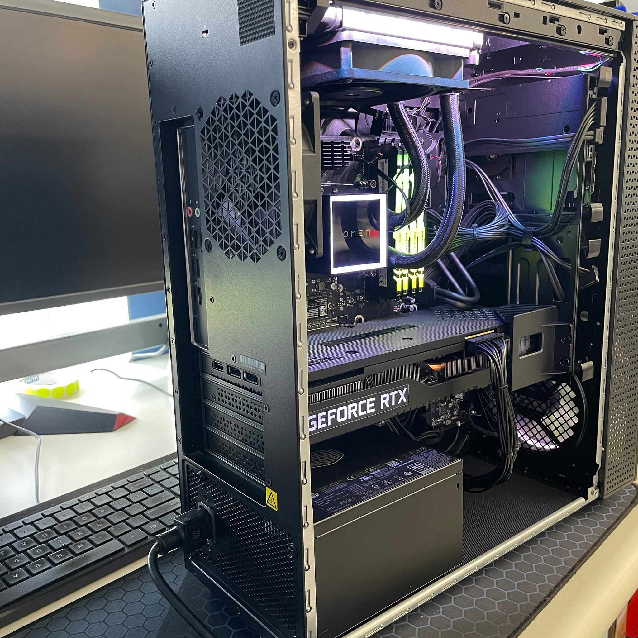 HP Omen 30L Gaming Desktop i7-10700K RTX 3080 64GB RAM