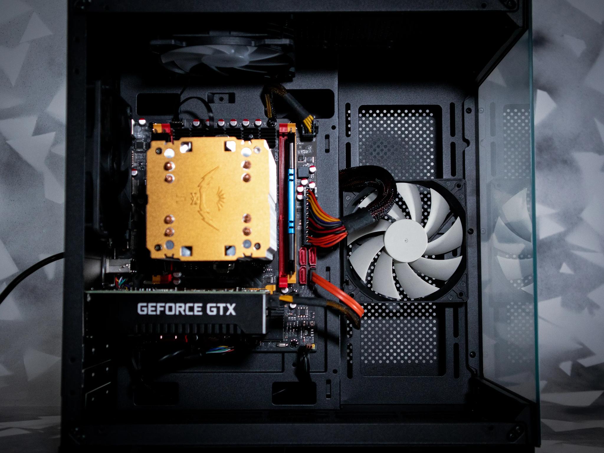 4Cs GTX 1660Super 24GB Windows 10 Intel i7 800GB Gaming Workstation