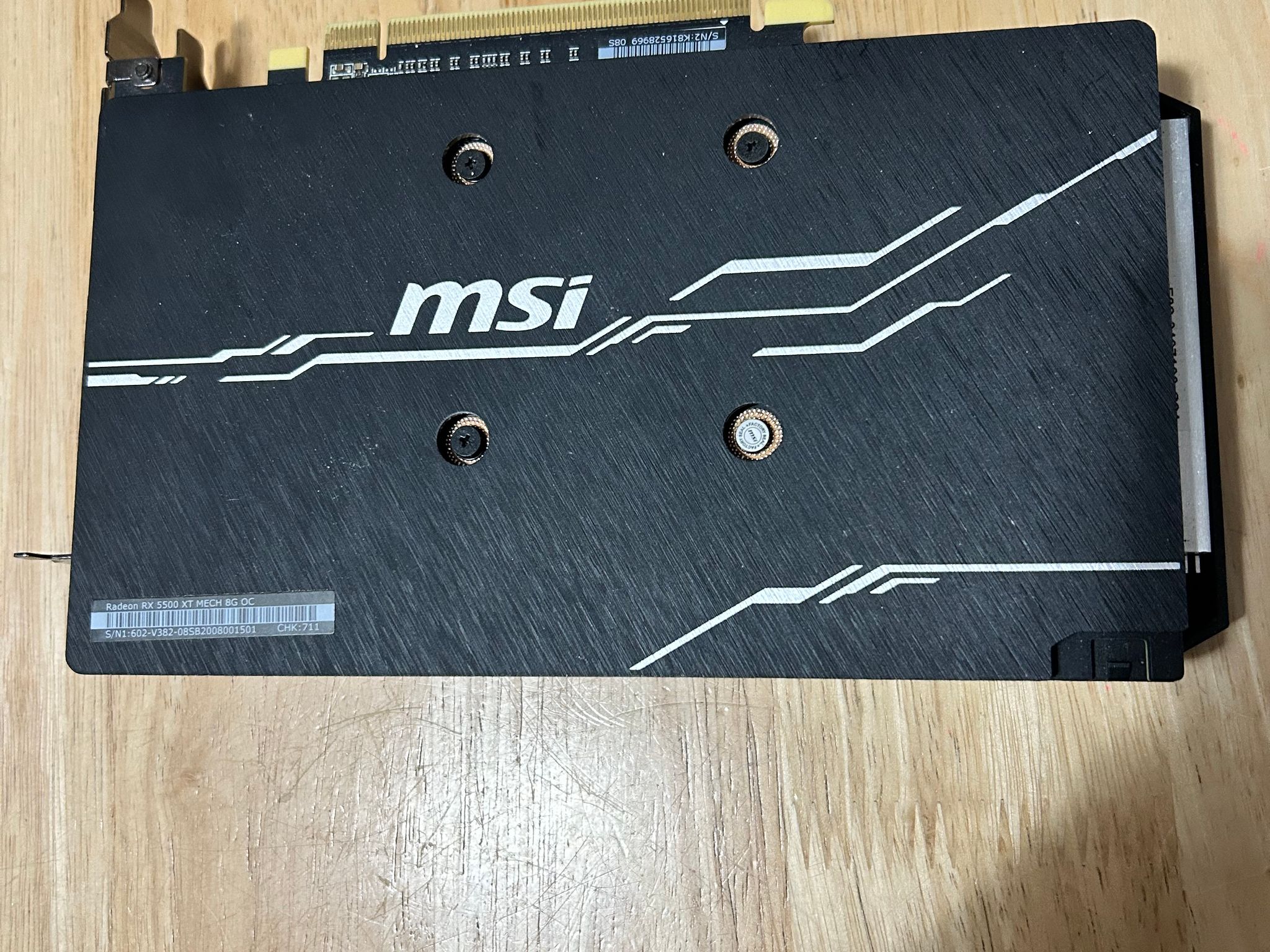 MSI Radeon RX 5500 XT MECH 8G OC