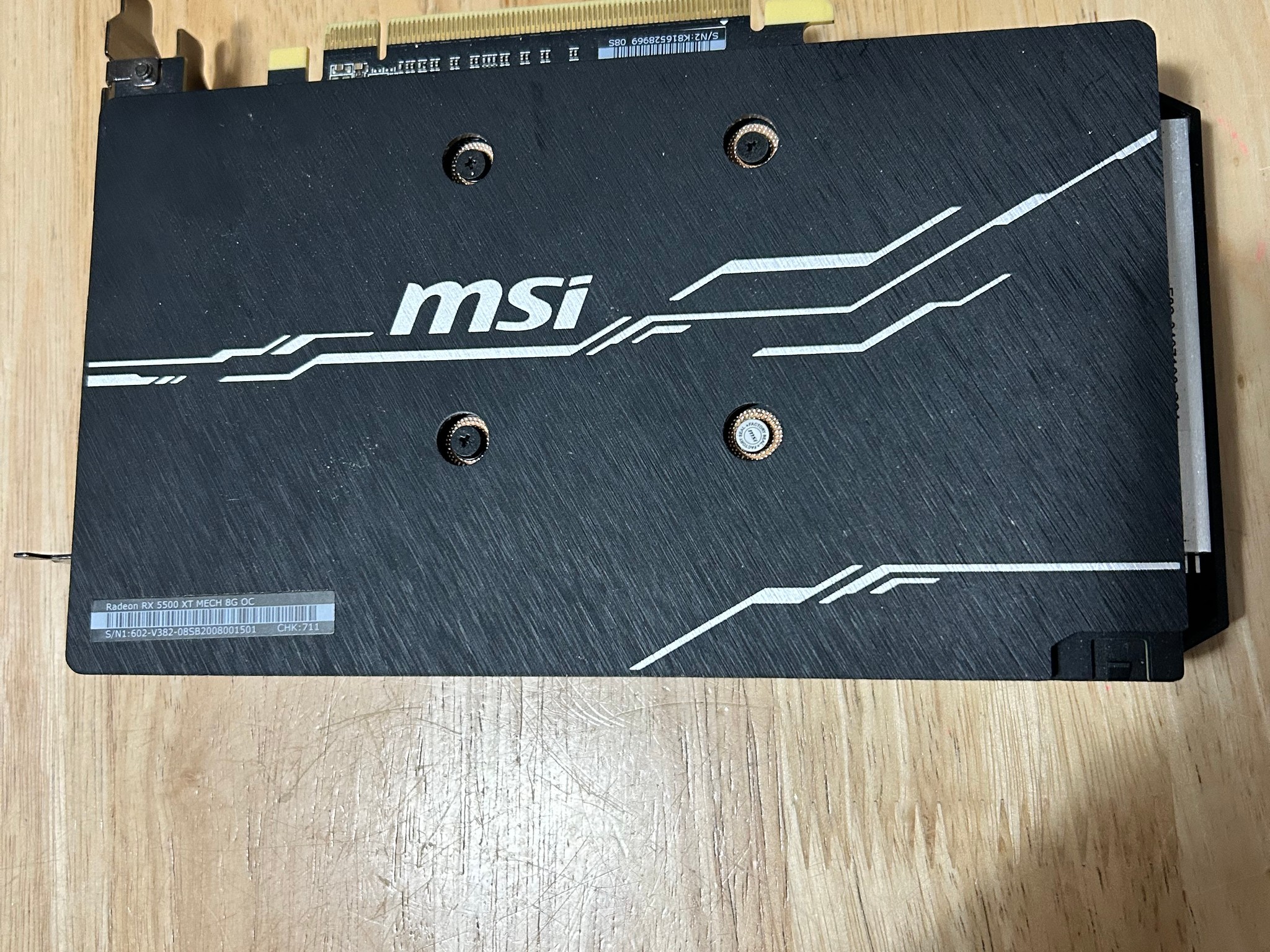 MSI Radeon RX 5500 XT MECH 8G OC