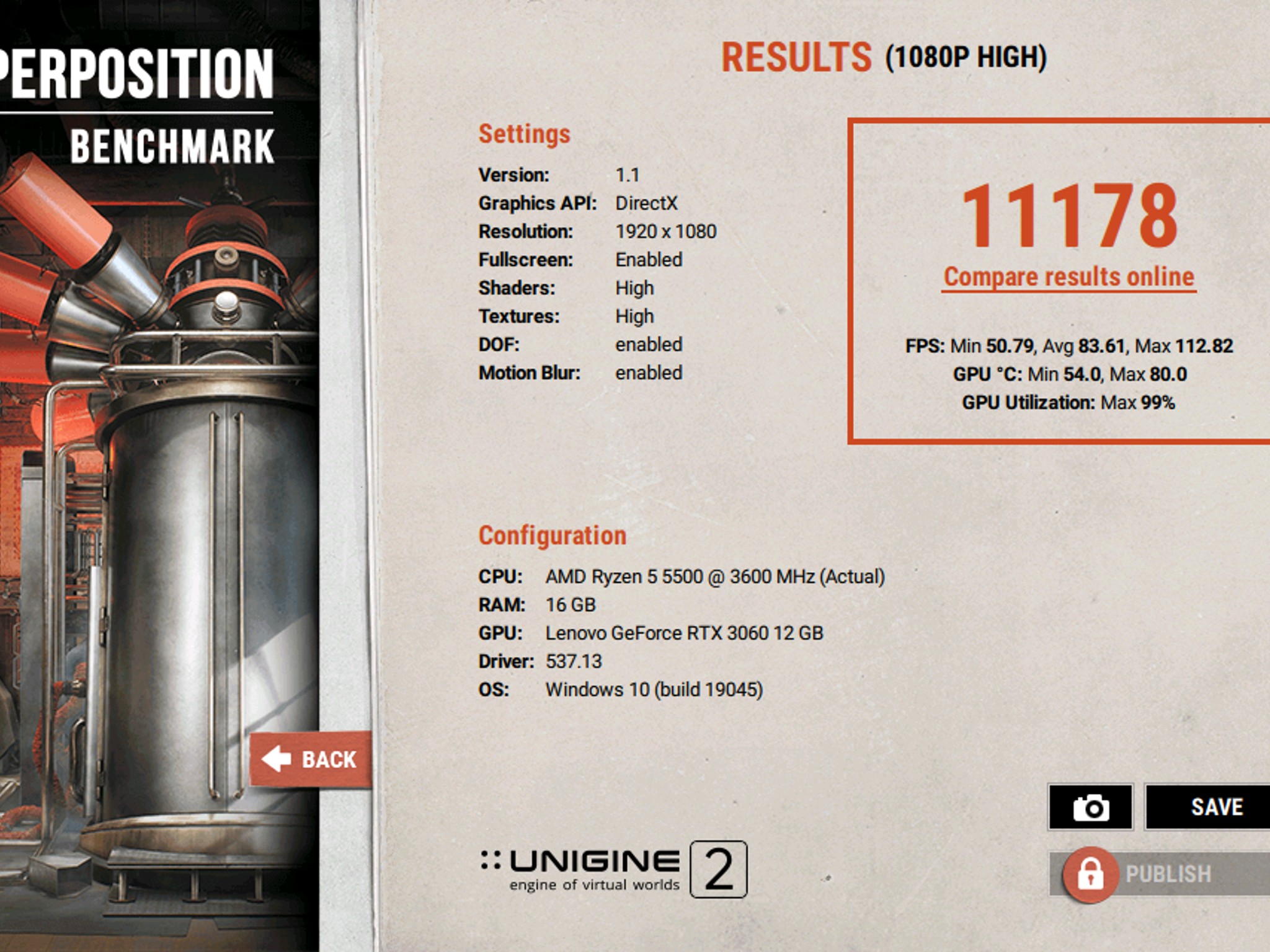MID RANGE GAMING PC RTX 3060 12GB / Ryzen 5 5500