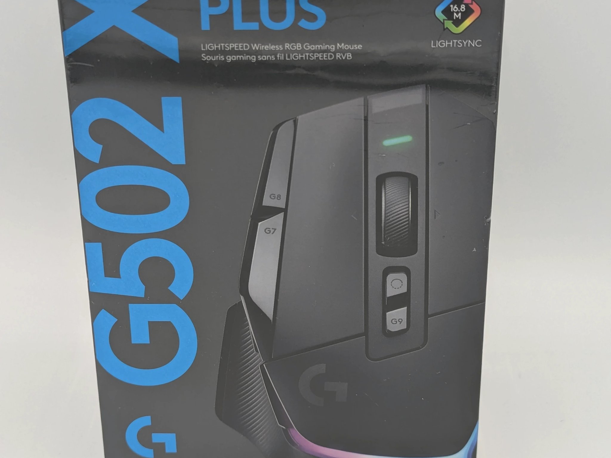 NIB New Logitech G502 X Plus Lightspeed Black