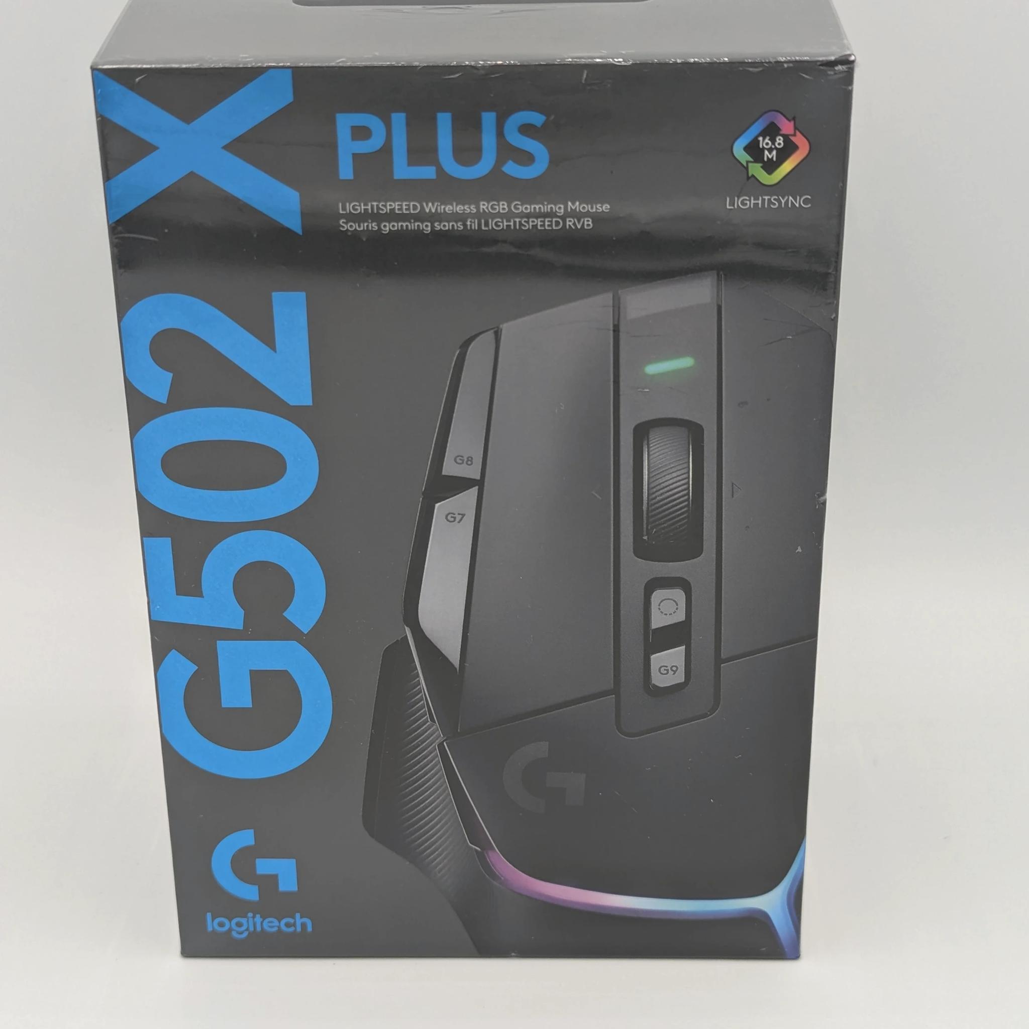 NIB New Logitech G502 X Plus Lightspeed Black