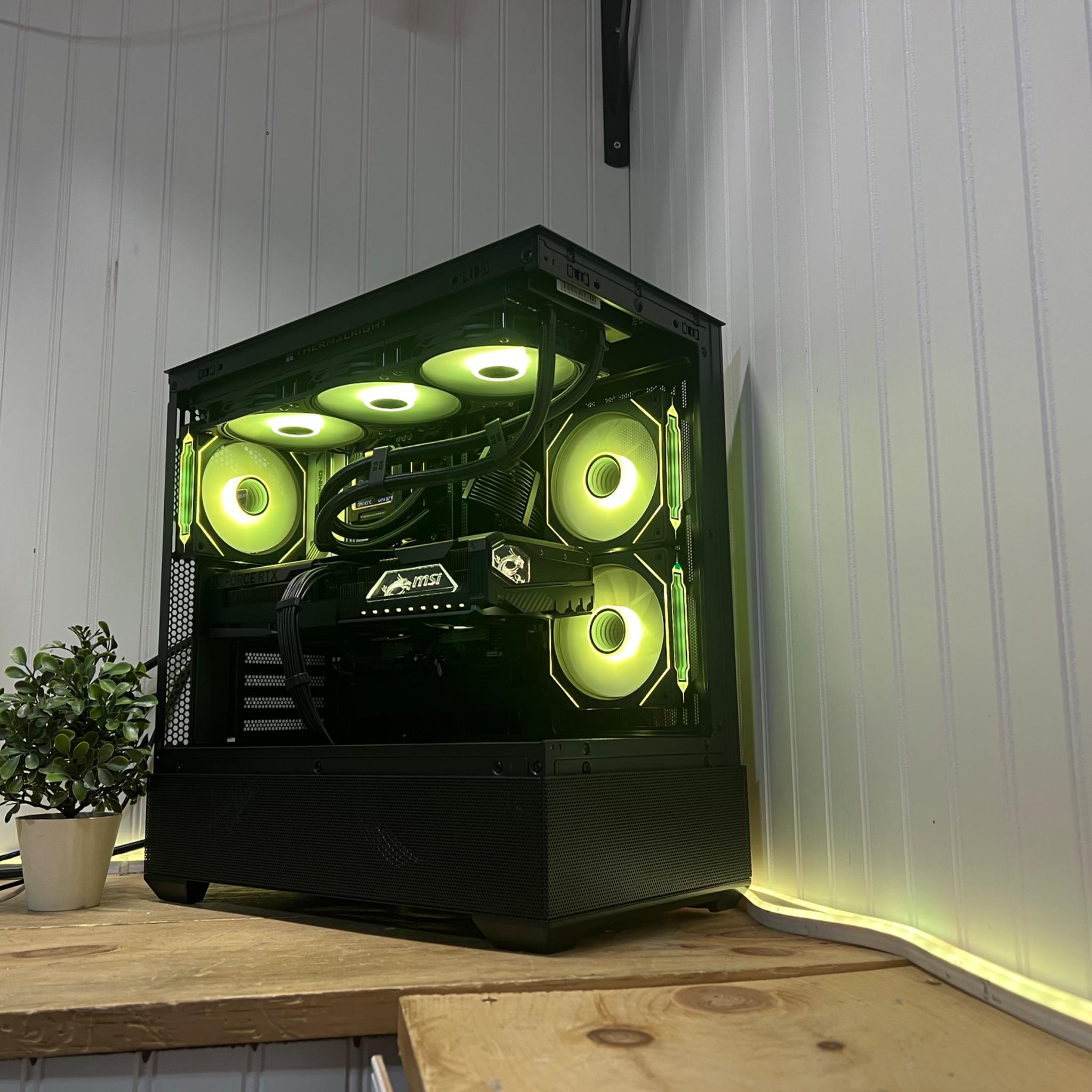 🌑DARK WEB🌑 7600x/32g ddr5/2tb Nvme/5070/850w A Tier Psu