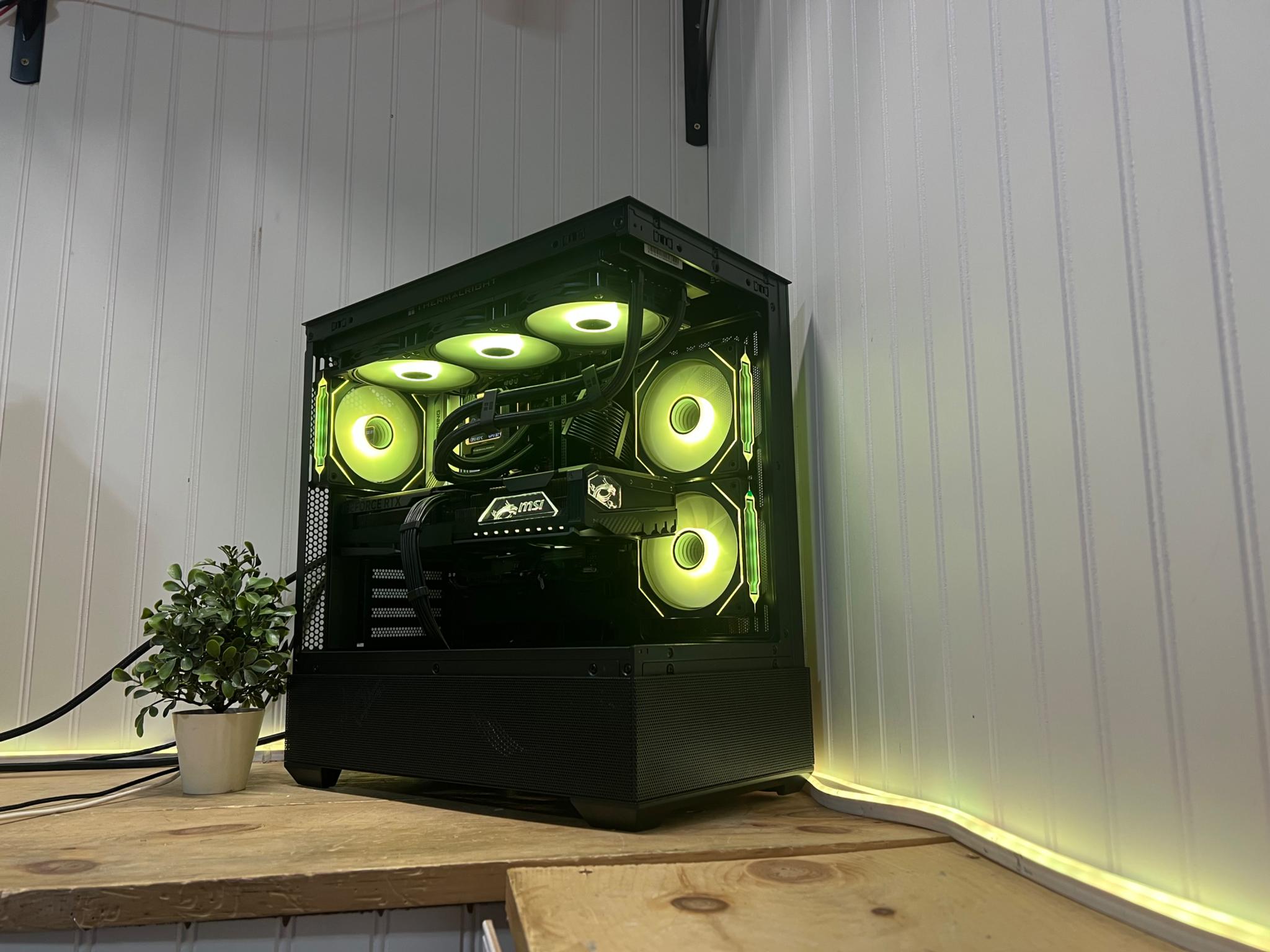 🌑DARK WEB🌑 7600x/32g ddr5/2tb Nvme/5070/850w A Tier Psu