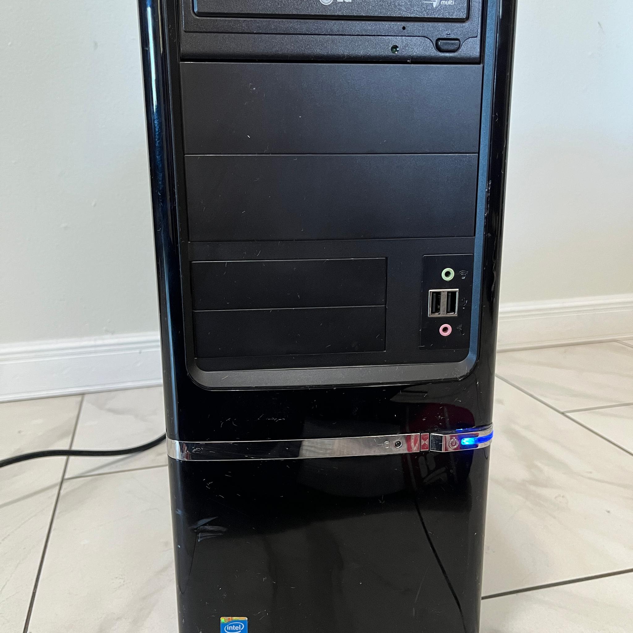 RTX 2060, Intel i3-10100, 16GB RAM, 500GB SSD, Sleeper Gaming PC w/ Wi-Fi & BT