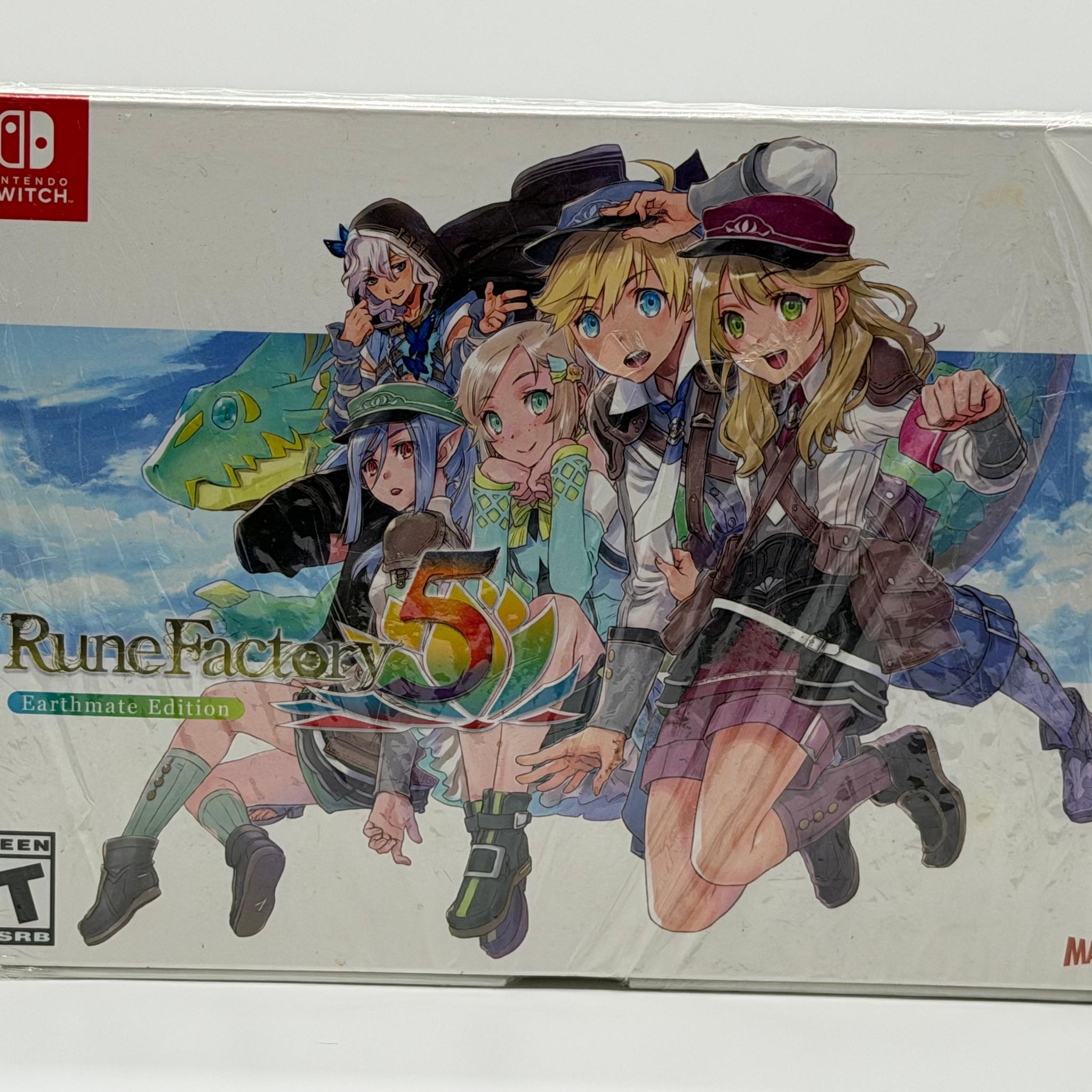 Rune Factory 5 Earthmate Edition Nintendo Switch Game