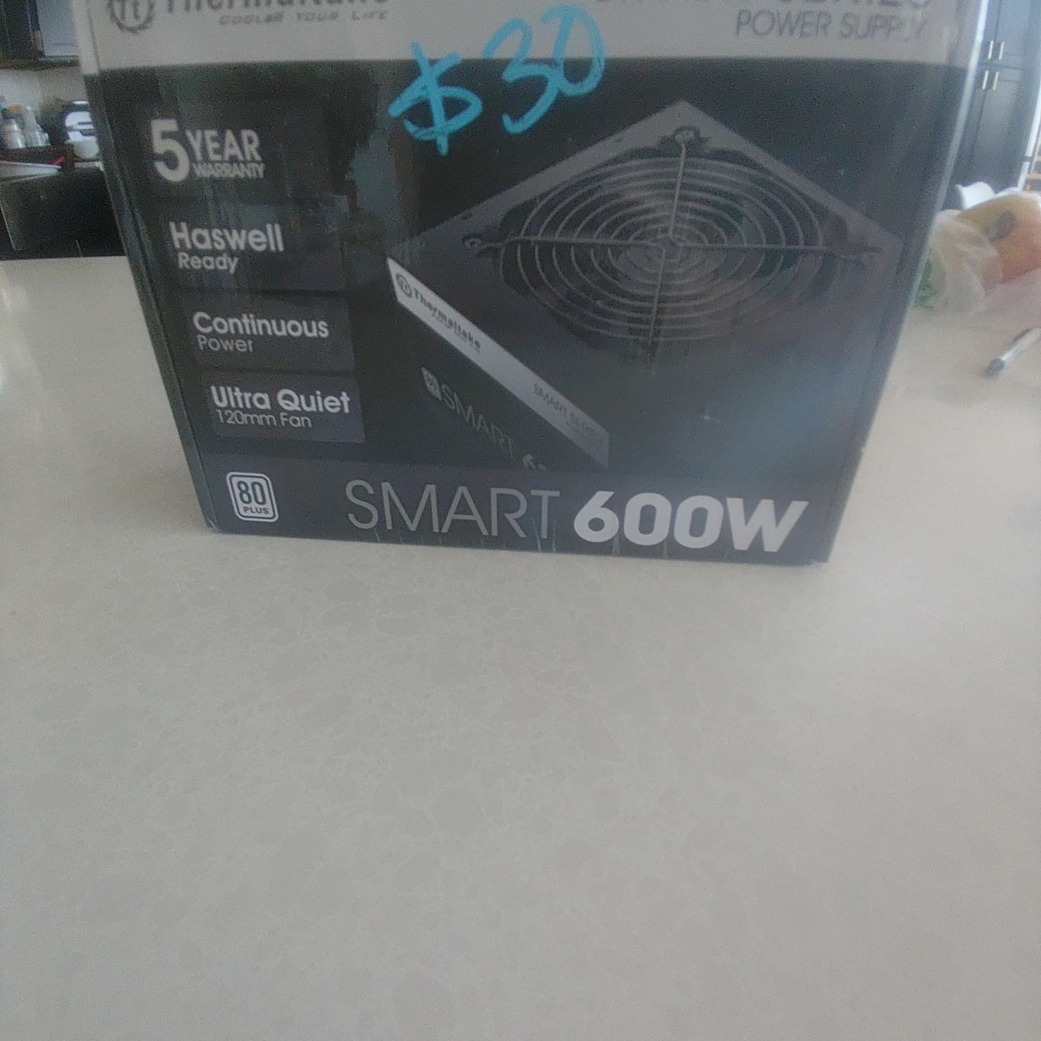 Thermaltake SMART SERIES 600W PSU 10% OFF