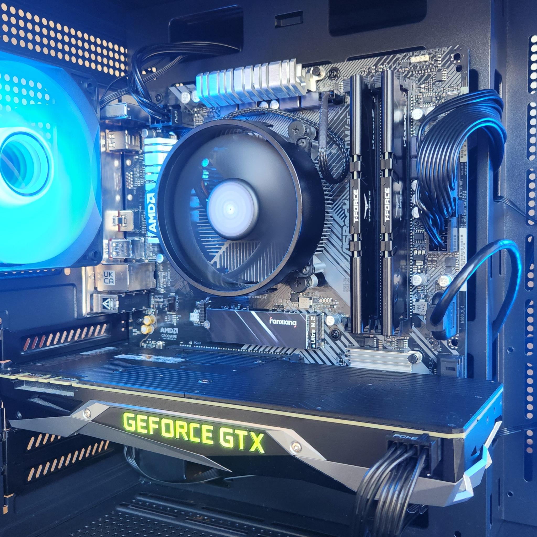 💵Value PC GTX 1080 | Ryzen 5 3600 | 16GB DDR4 | 500GB M.2 SSD | Win11 Pro | WIFI ...