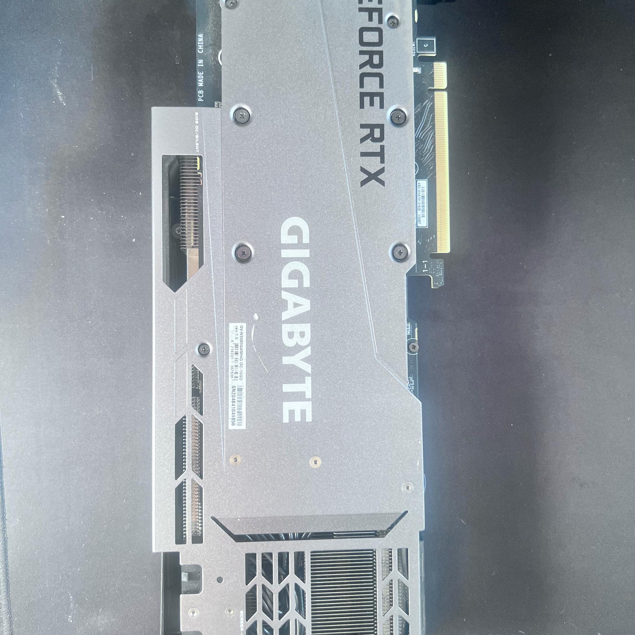 Gigabyte GeForce RTX 3080 Gaming OC
