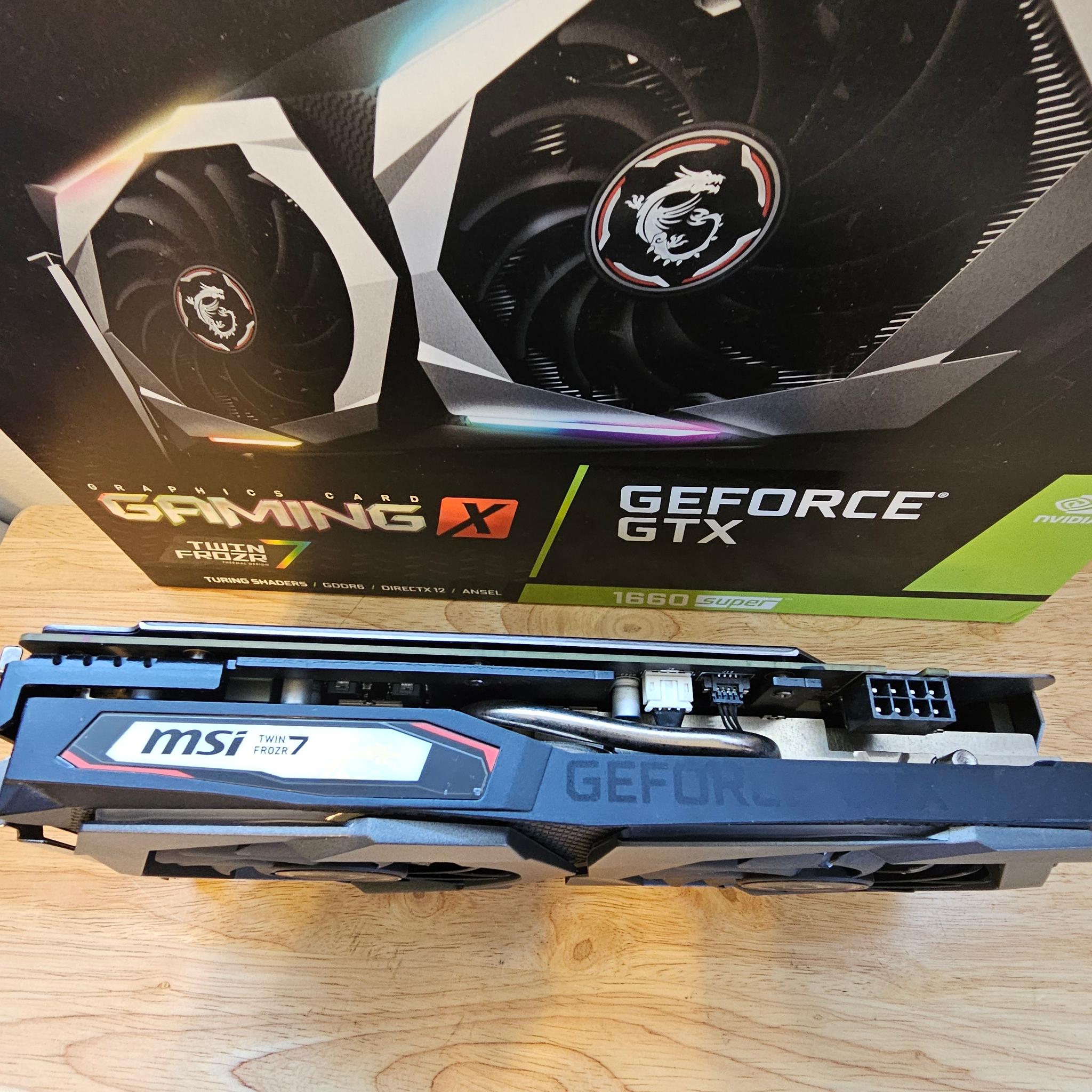MSI GAMING X GeForce GTX 1660 SUPER