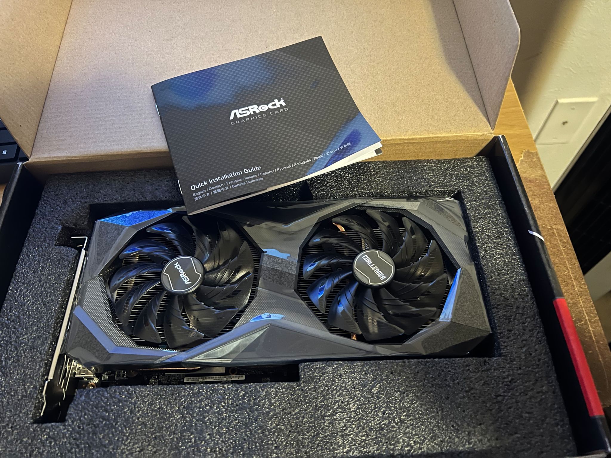 ASRock RX 6600 8GB CLD Challenger D gddr6