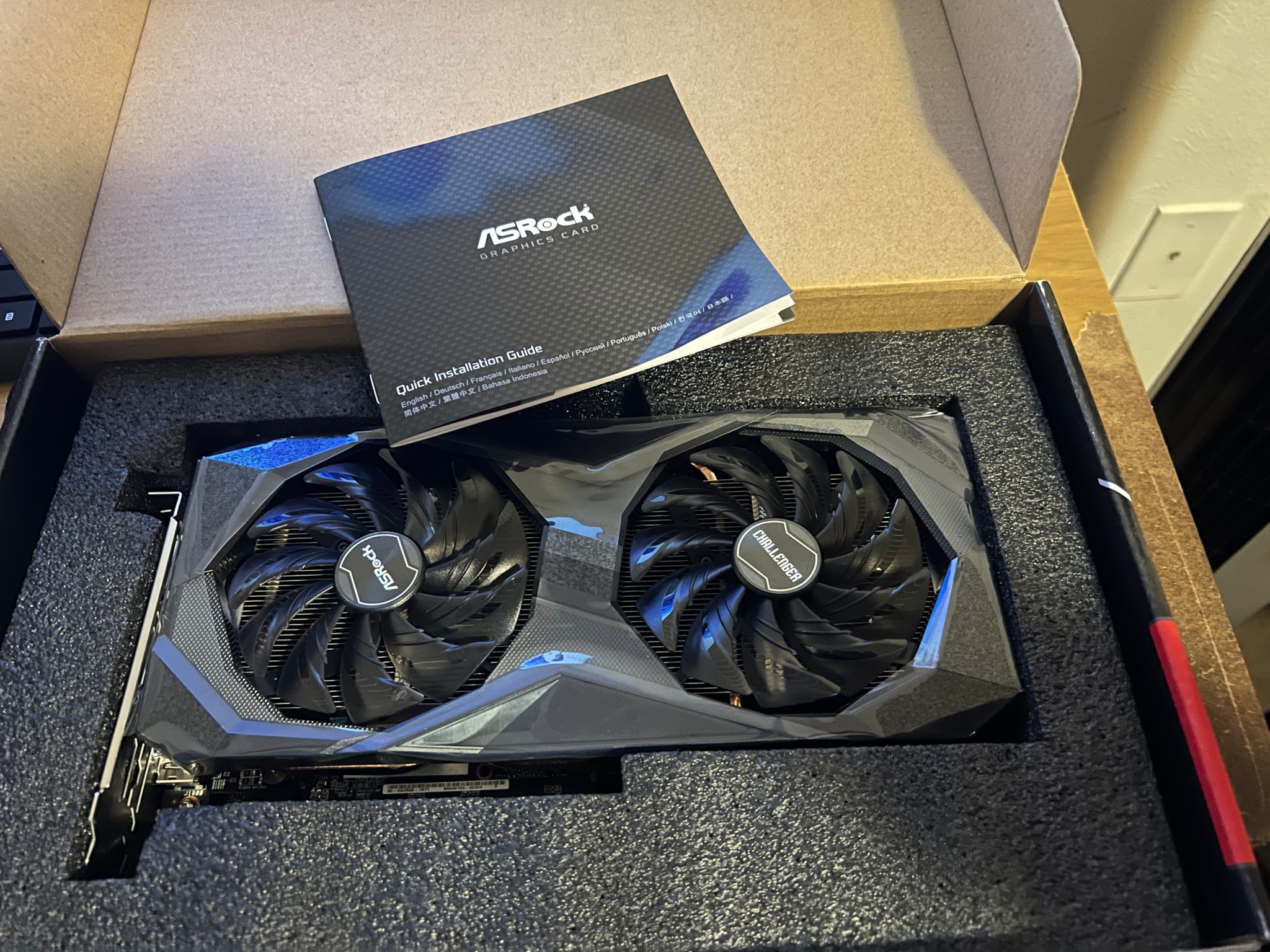 ASRock RX 6600 8GB CLD Challenger D gddr6
