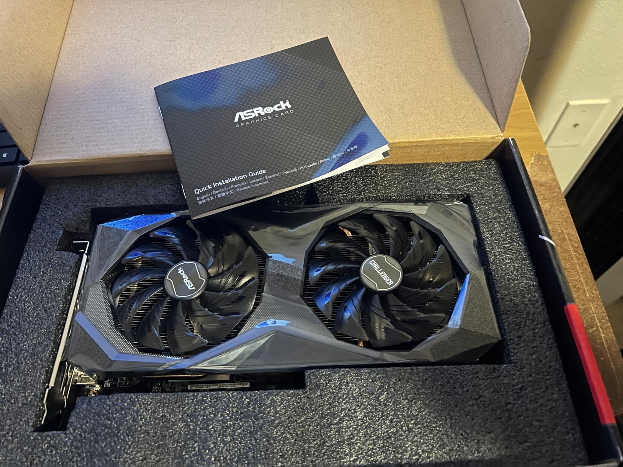 ASRock RX 6600 8GB CLD Challenger D gddr6
