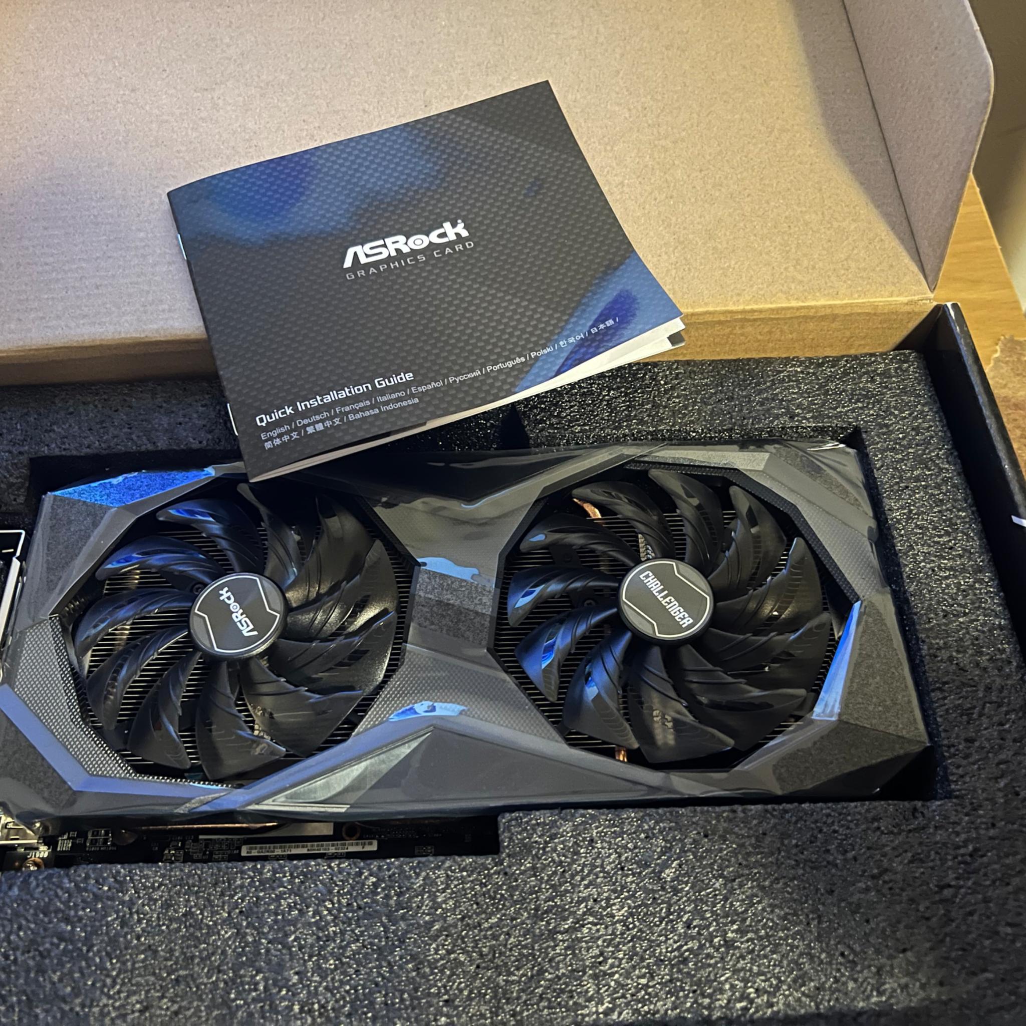 ASRock RX 6600 8GB CLD Challenger D gddr6