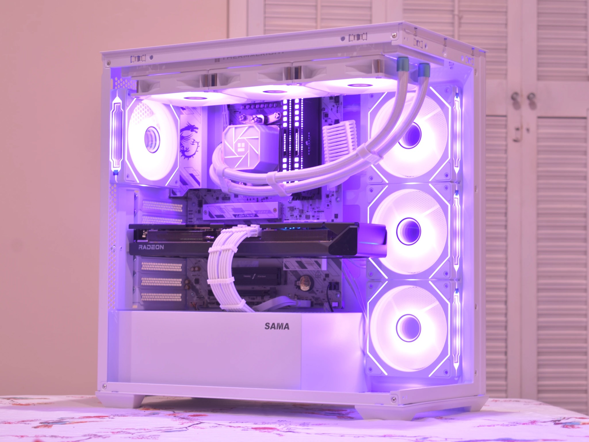 🚀Performance Gamer🚀 Ryzen 7 7800X3D | AMD RX 9070 16GB | 32GB DDR5 | 1TB nVME SSD | White RGB+Wifi