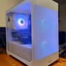 White & Black 2K Gaming Mid-Tower (Ryzen 7 5800X + RTX 3060 Ti + DDR4-3200 CL16 2x8GB)