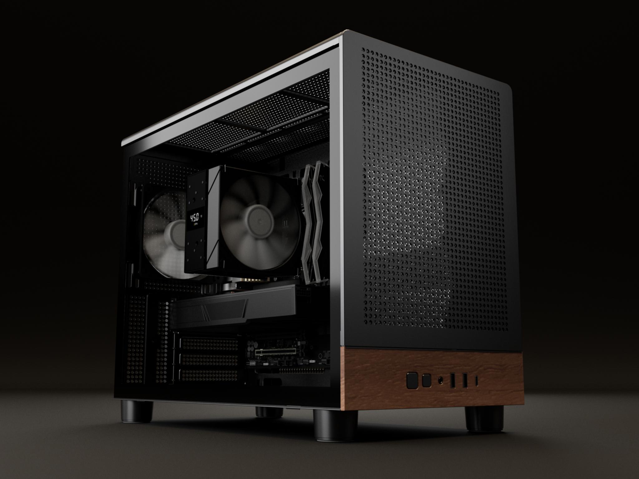 AI Workstation | Intel Arc Pro B70 32GB | Ryzen 5 9600X | 32GB DDR5 | 1TB Gen4 SSD