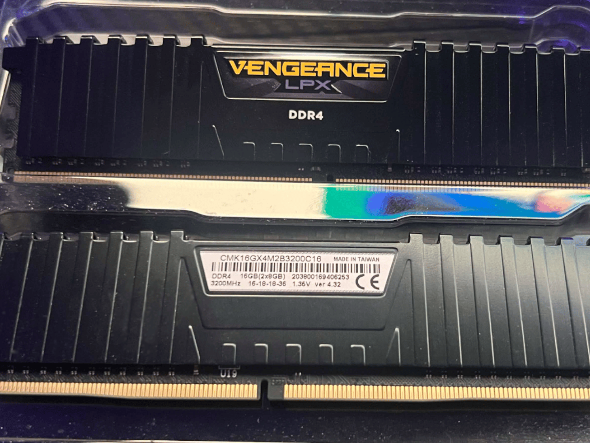 Corsair vengeance LPX DDR4 | 16gb | 3200mhz | 2x8