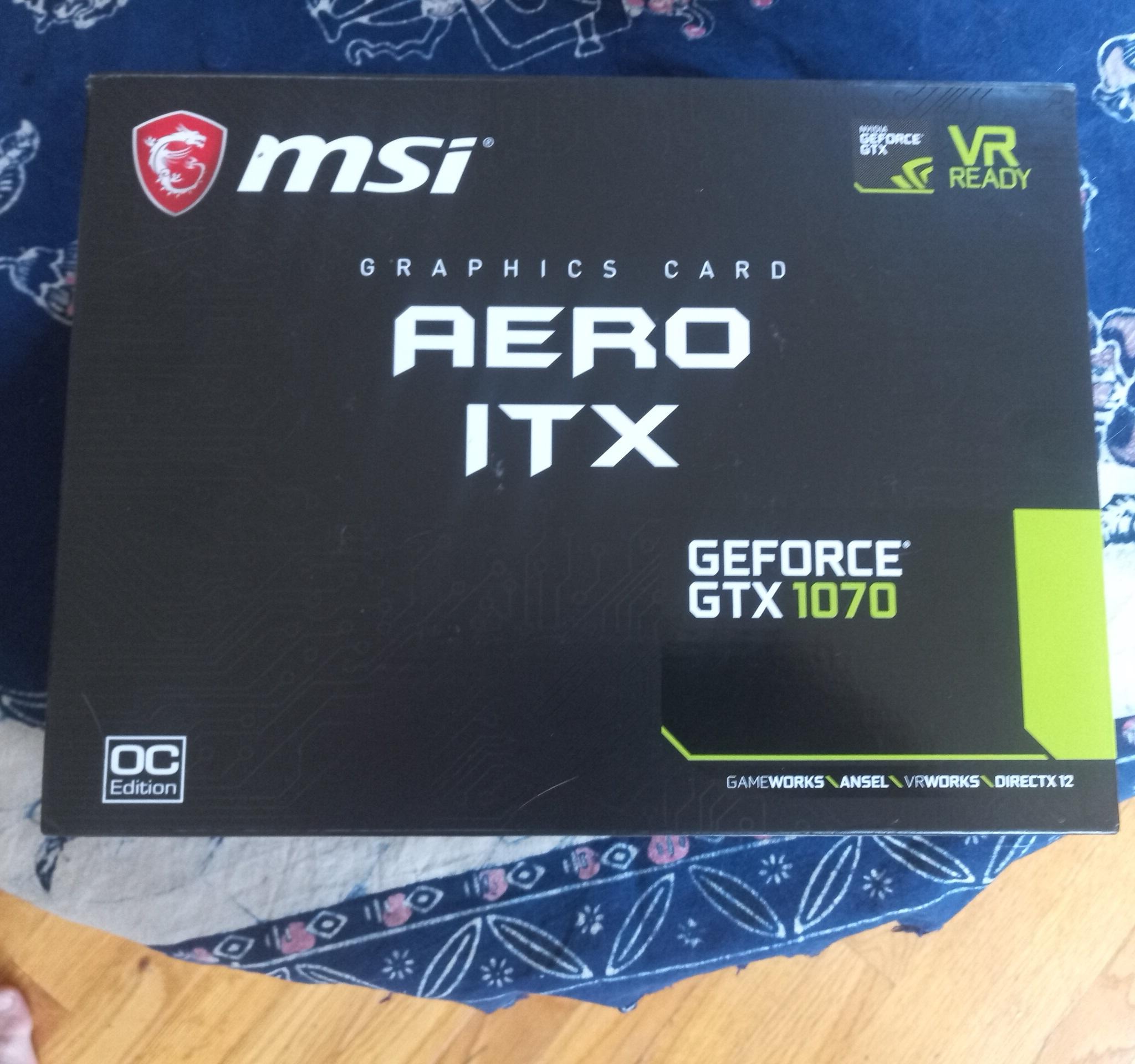 MSI AERO GTX 1070 ITX OC